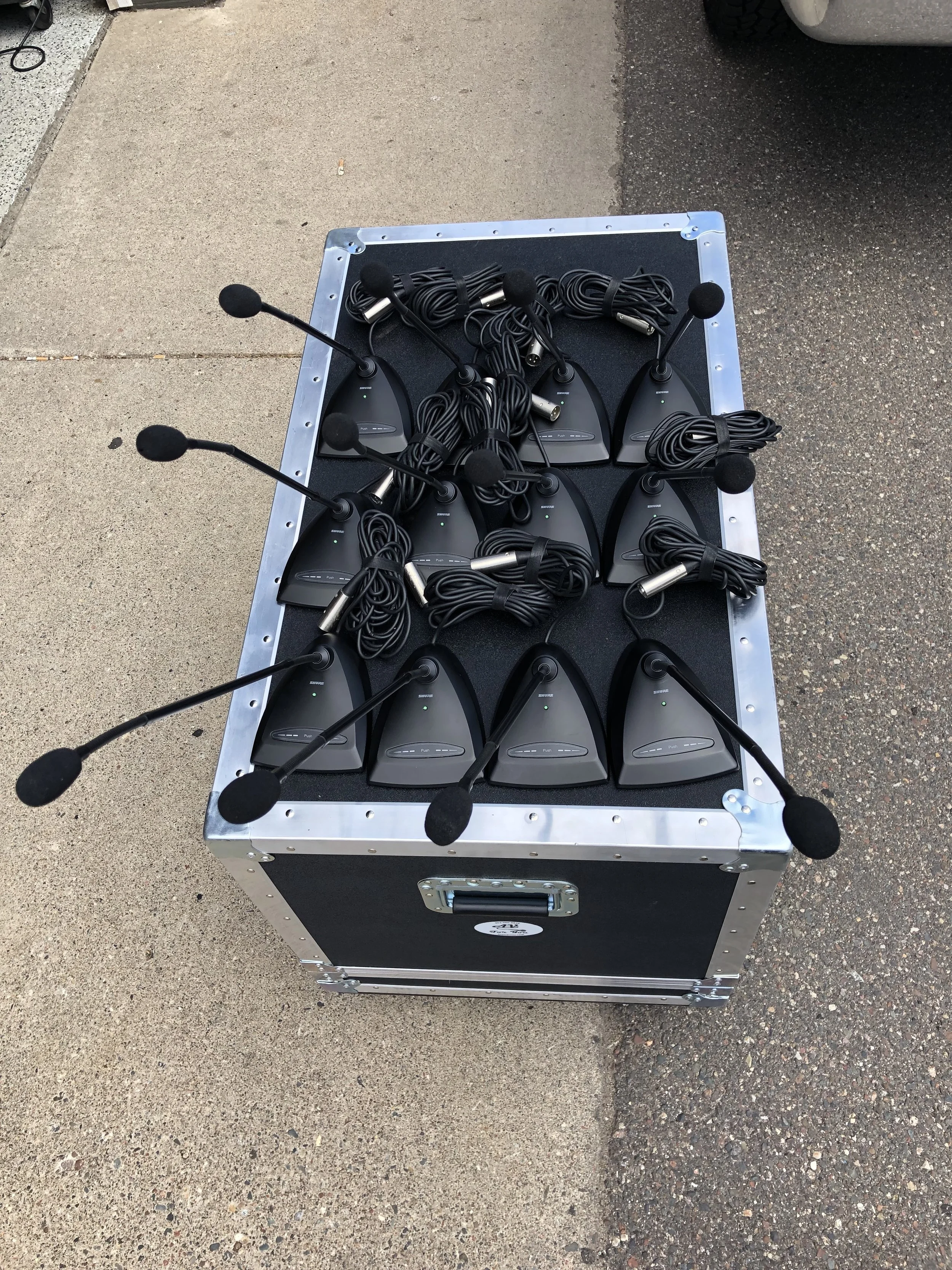 Picture of AV for You Push To Talk Mics available to Rent
