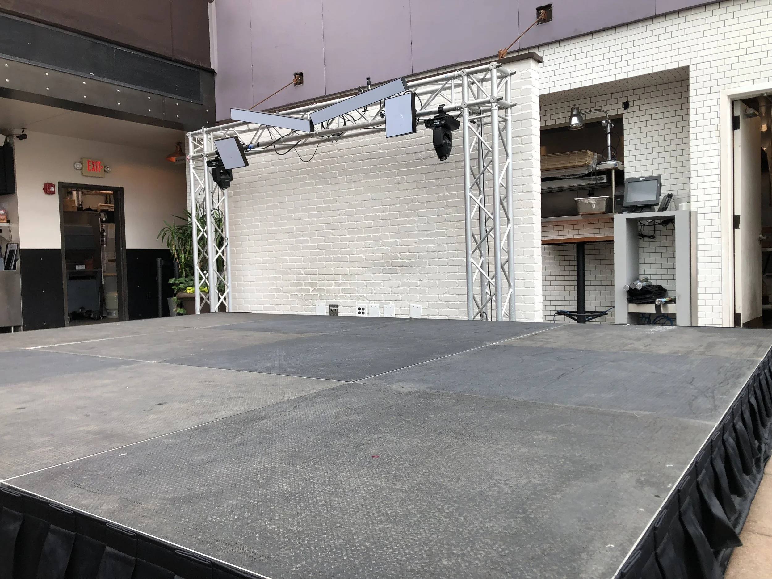 Stage Rental at the Union Rooftop in Minneapolis