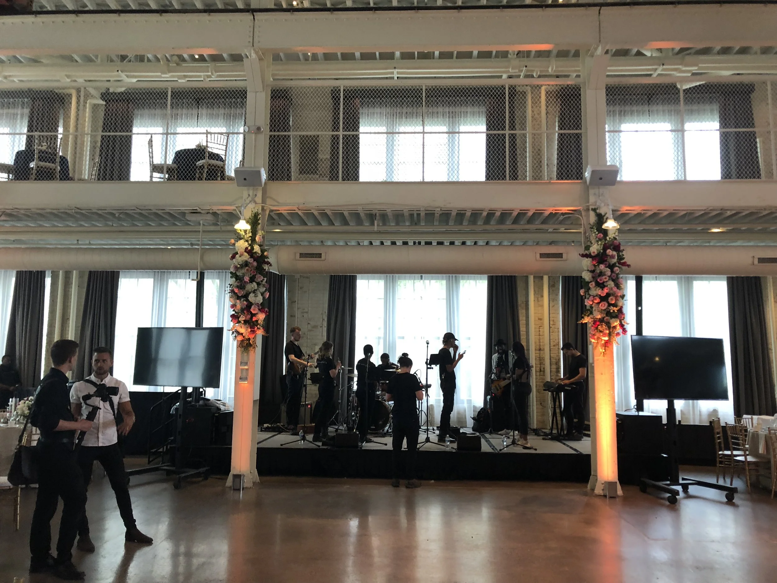 Monitor Rental for Wedding at the Machine Shop in Minneapolis