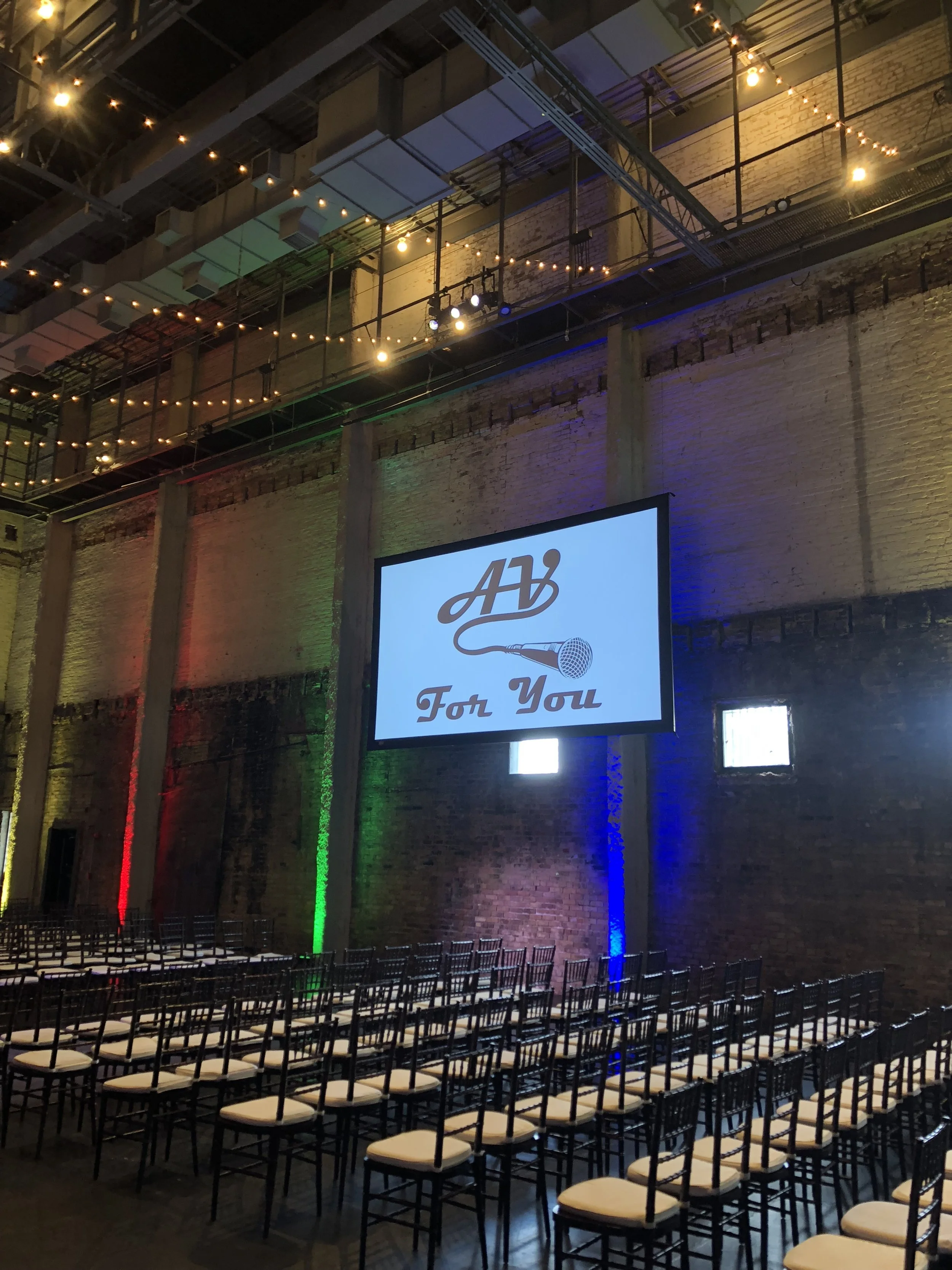 AV Rental for Luol Deng Foundation at Aria