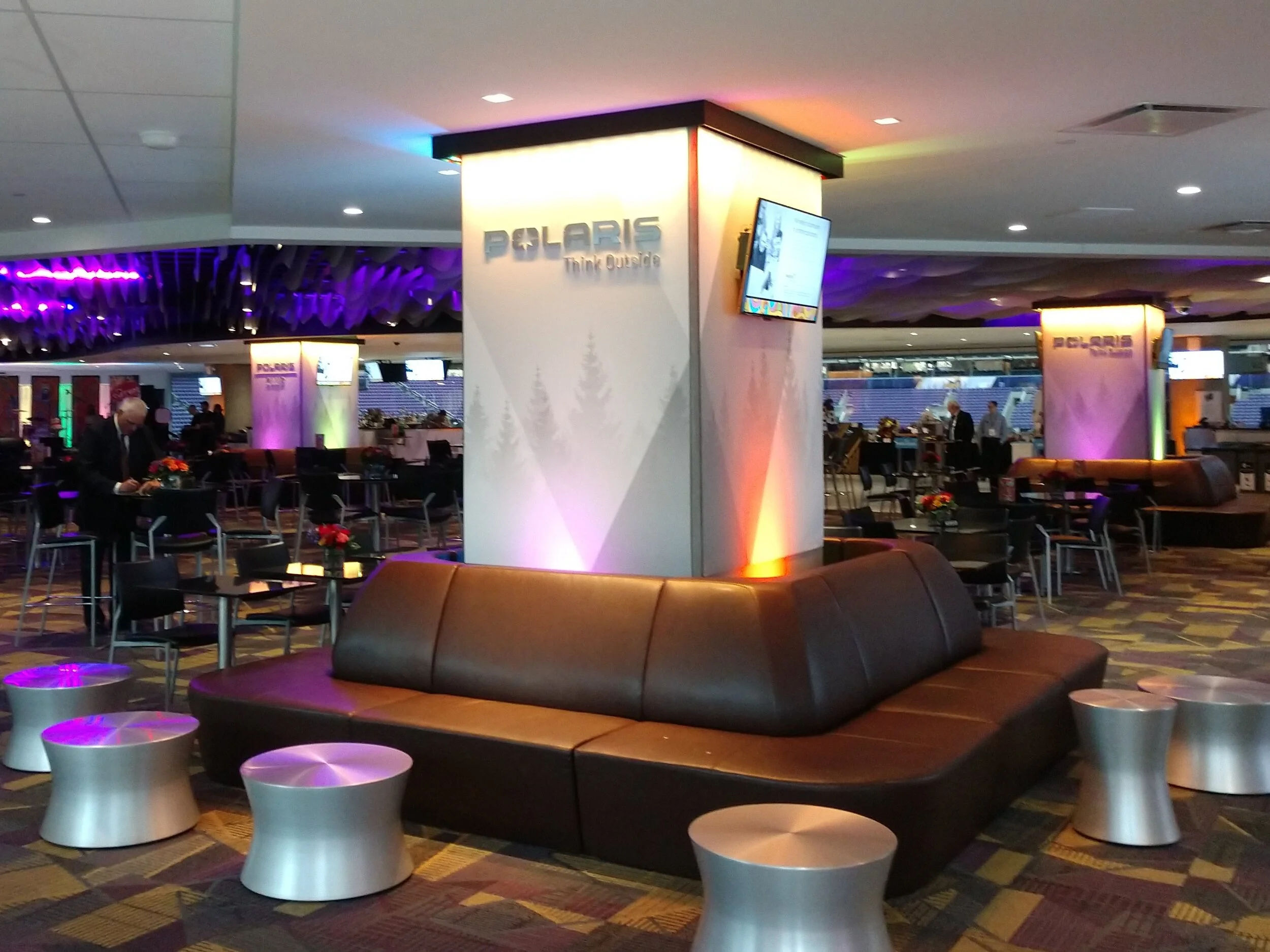 Picture of AV For You Lighting Rental Equipment at US Bank Stadium in Minneapolis