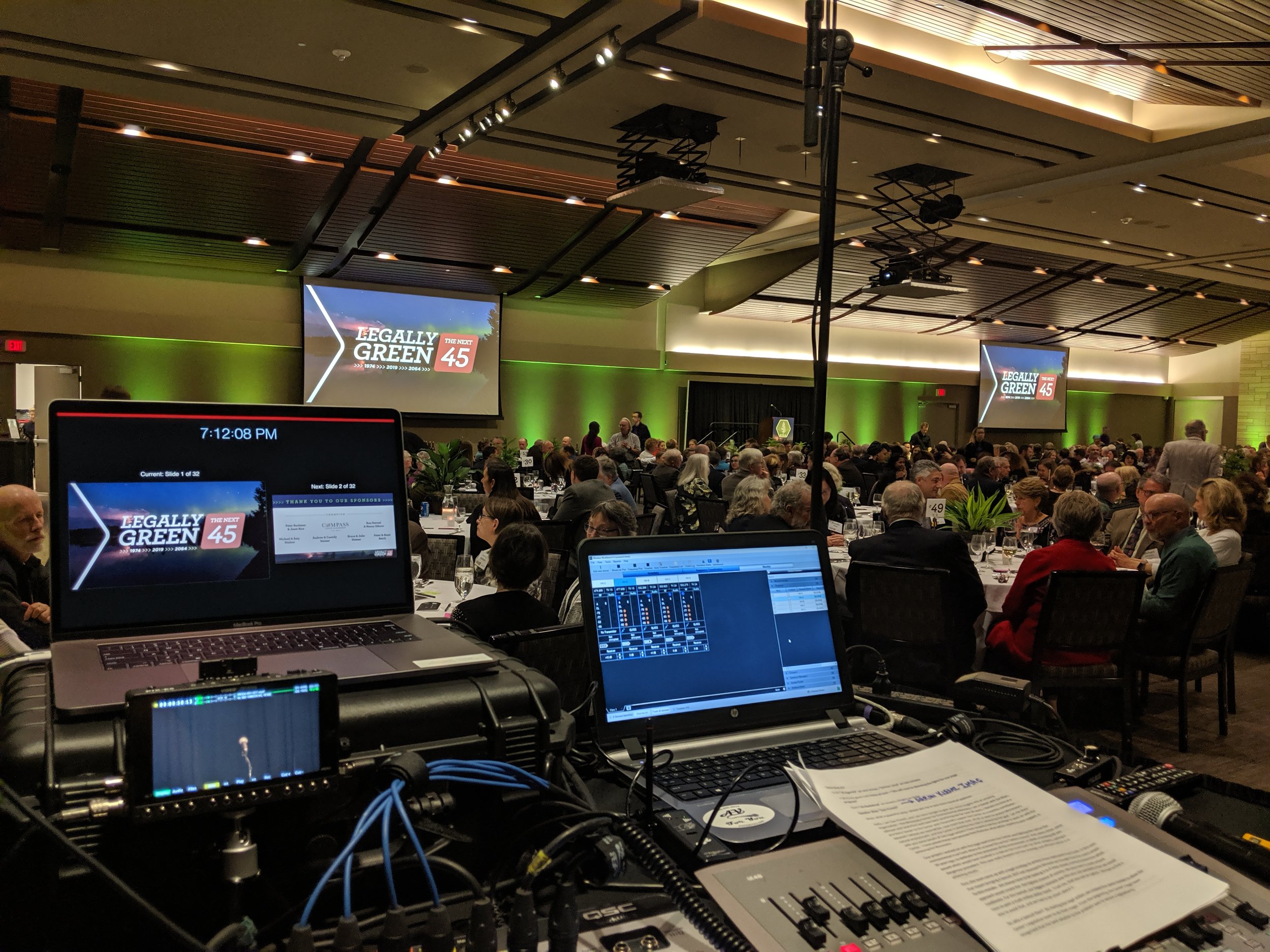 Audio, Video &amp; Lighting Rental for Event Held at St Thomas University