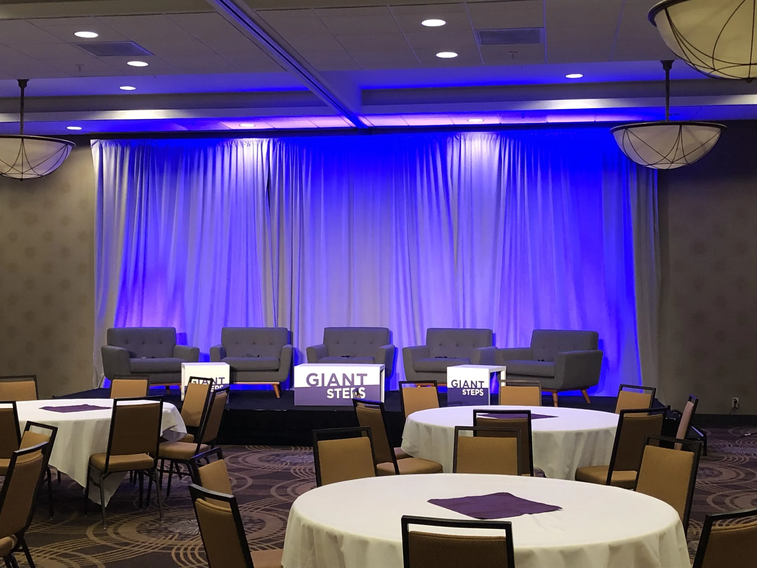 AV Rental for Giant Steps Event at the Courtyard by Marriott Minneapolis