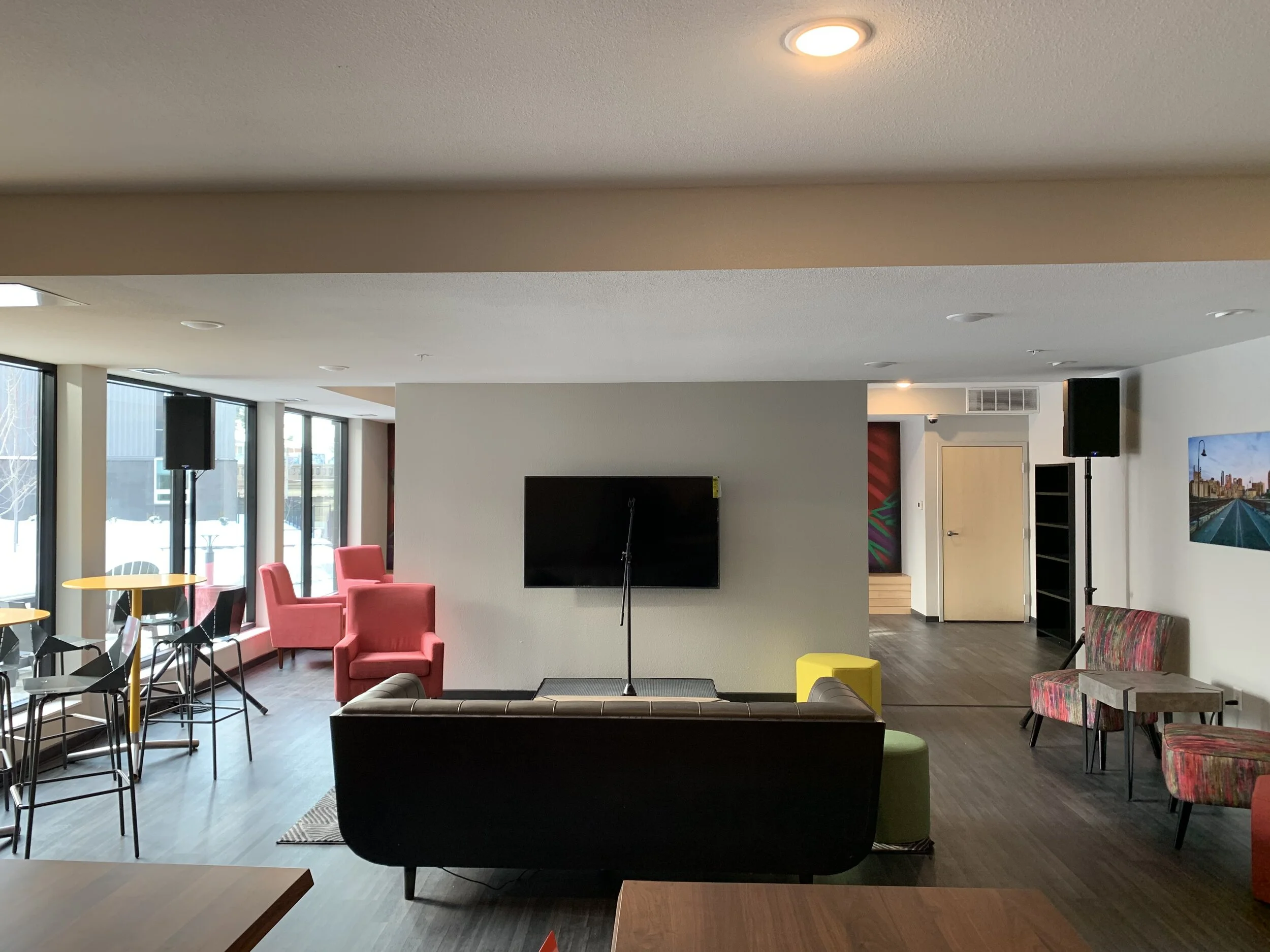 Audio and Staging Rental for Grand Opening Event in Minneapolis