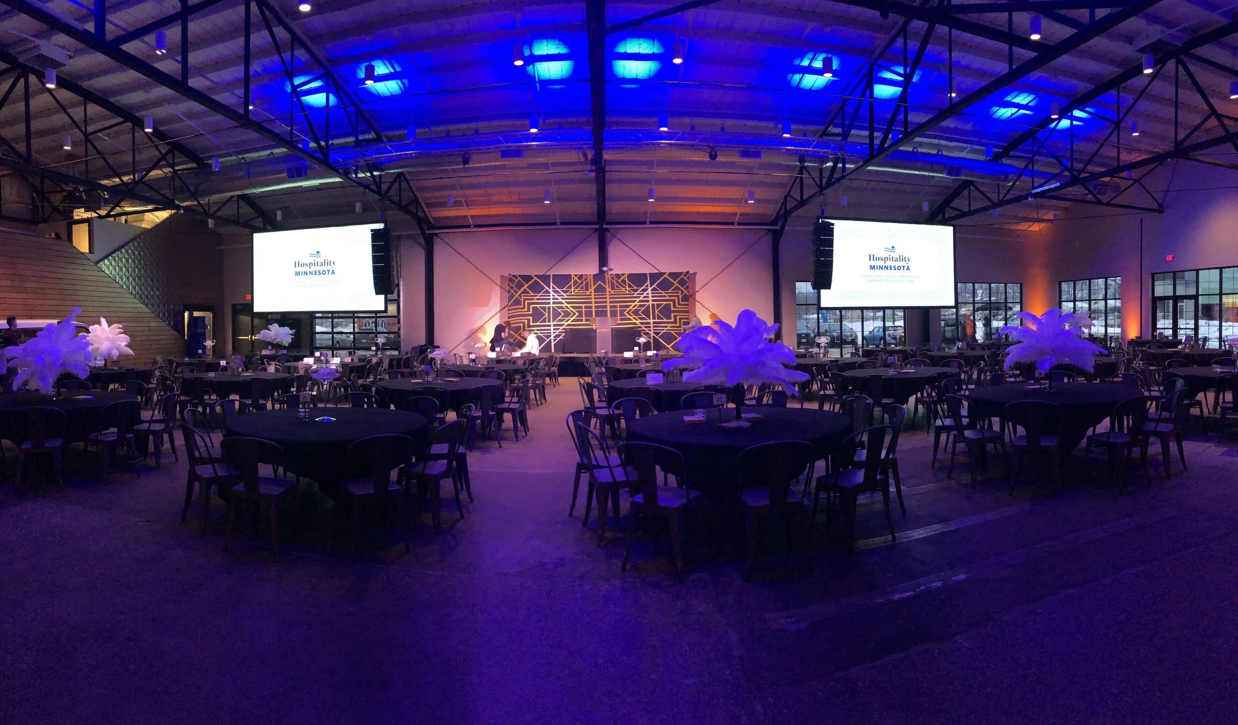 Restaurant and Lodging Awards Gala at Quincy Hall in Northeast Minneapolis