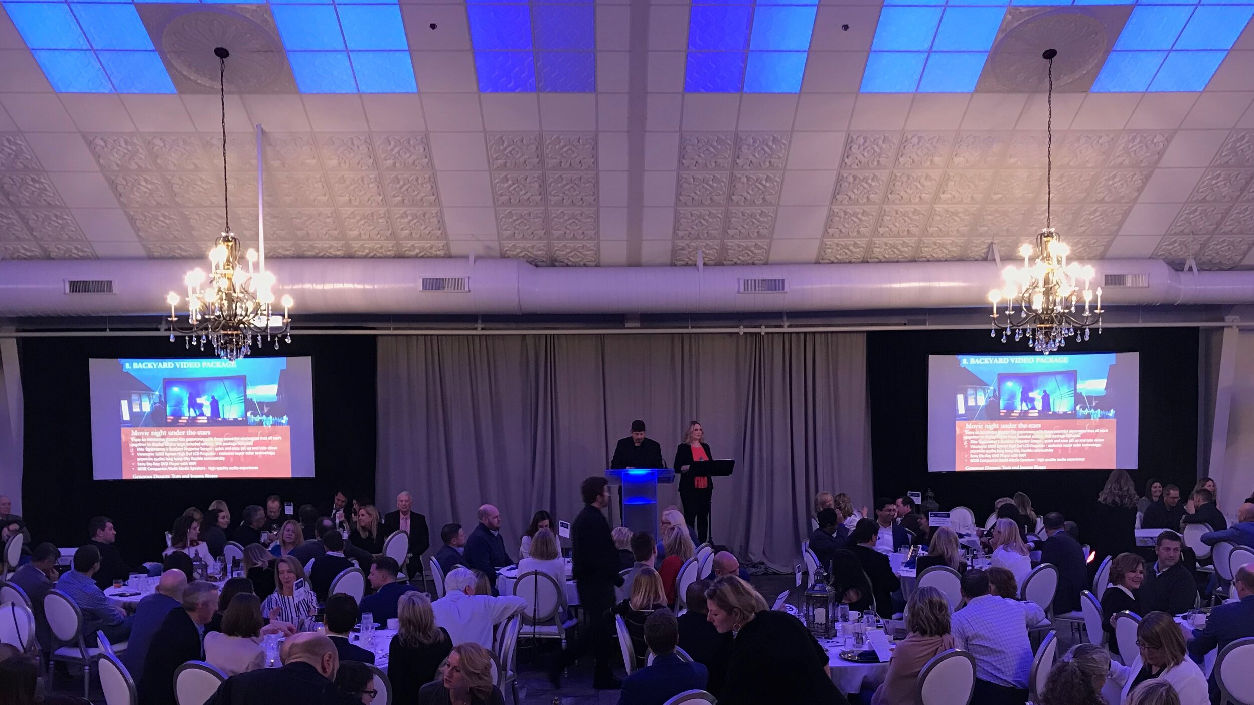 AV Rental for Fundraiser at Bavaria Downs in Chaska