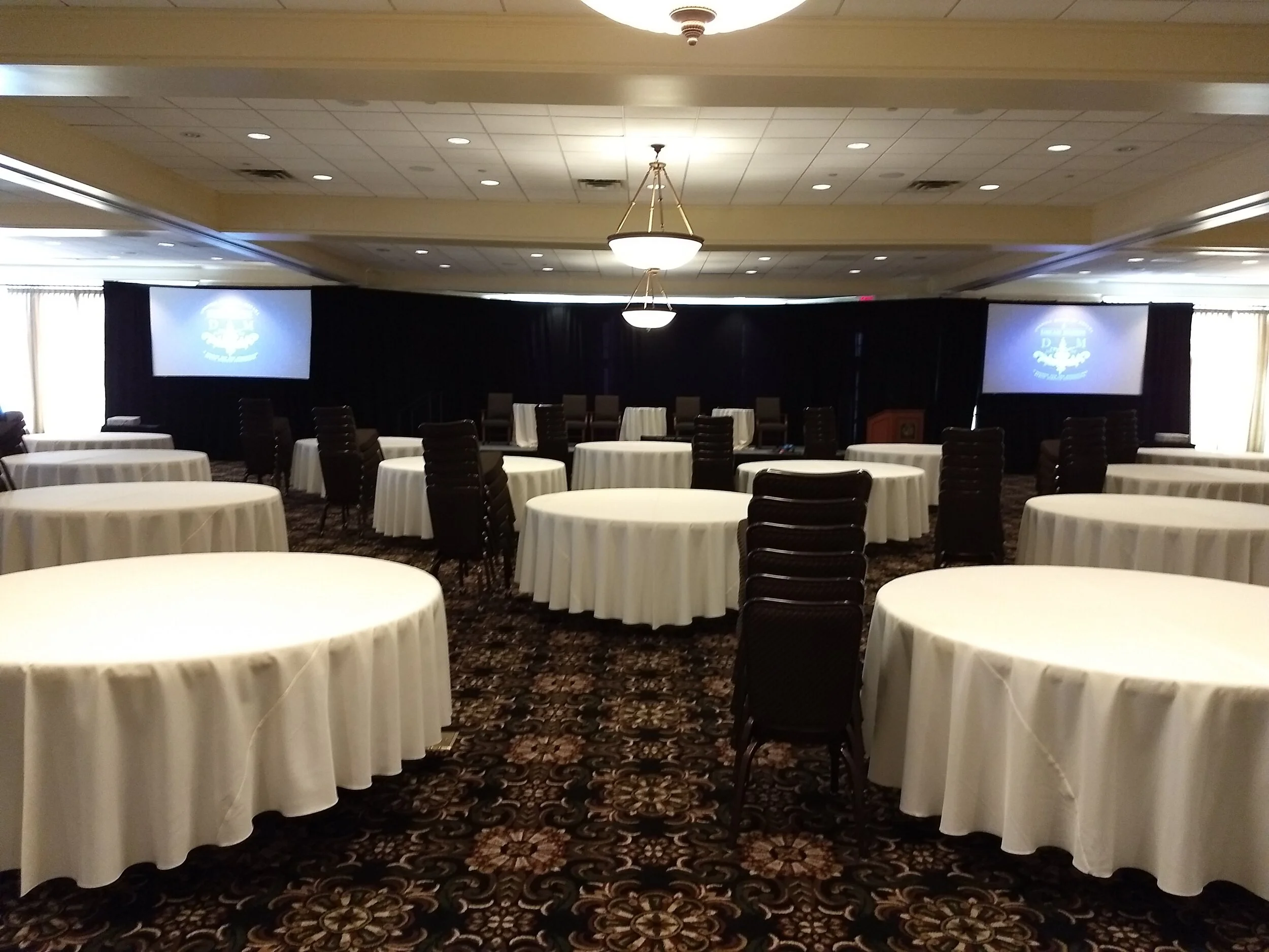 Audio, Video and Backdrop Rental at Golden Valley Country Club