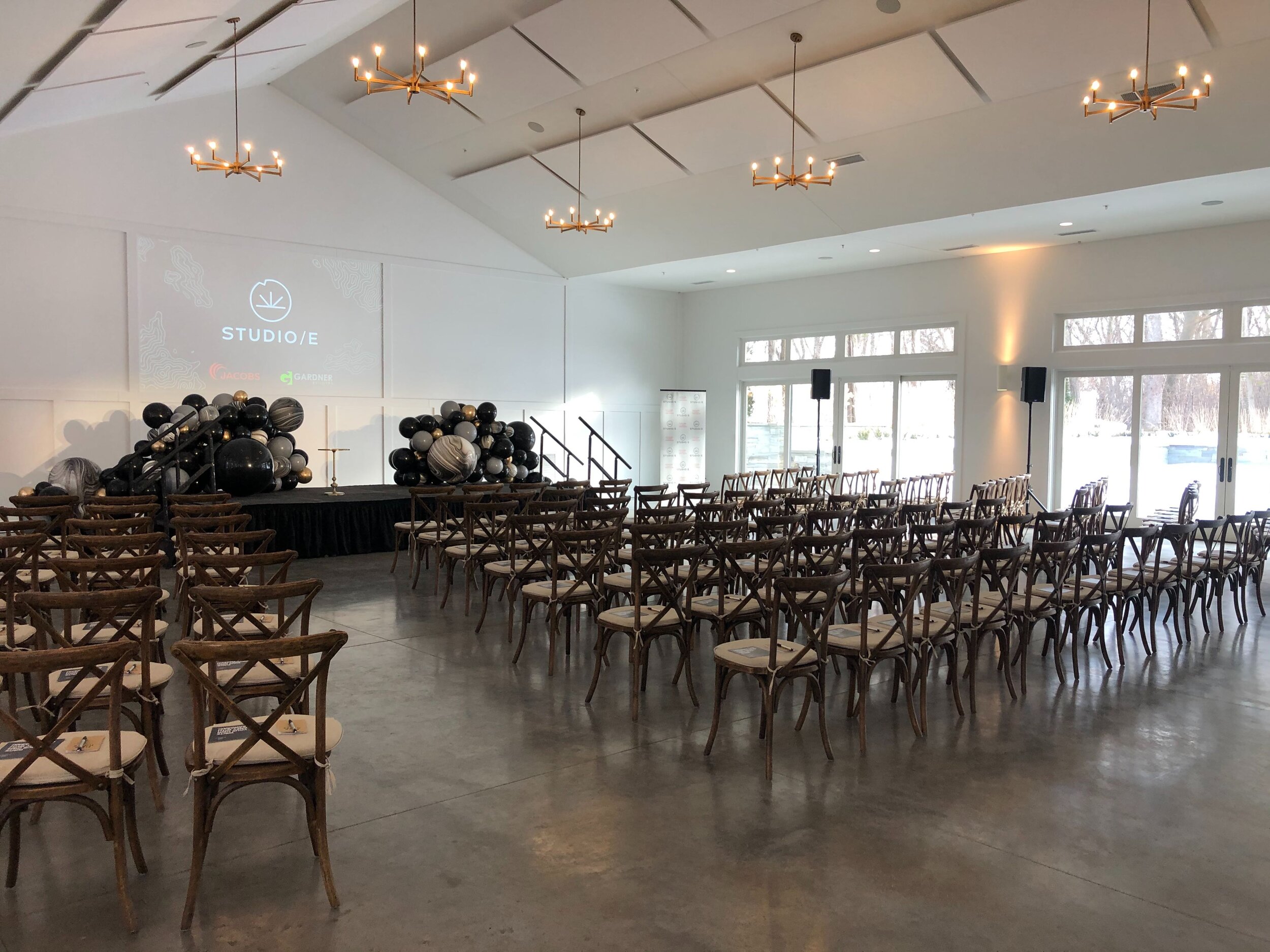AV Rental for Studio E’s Hero Speaker Series at the Hutton House