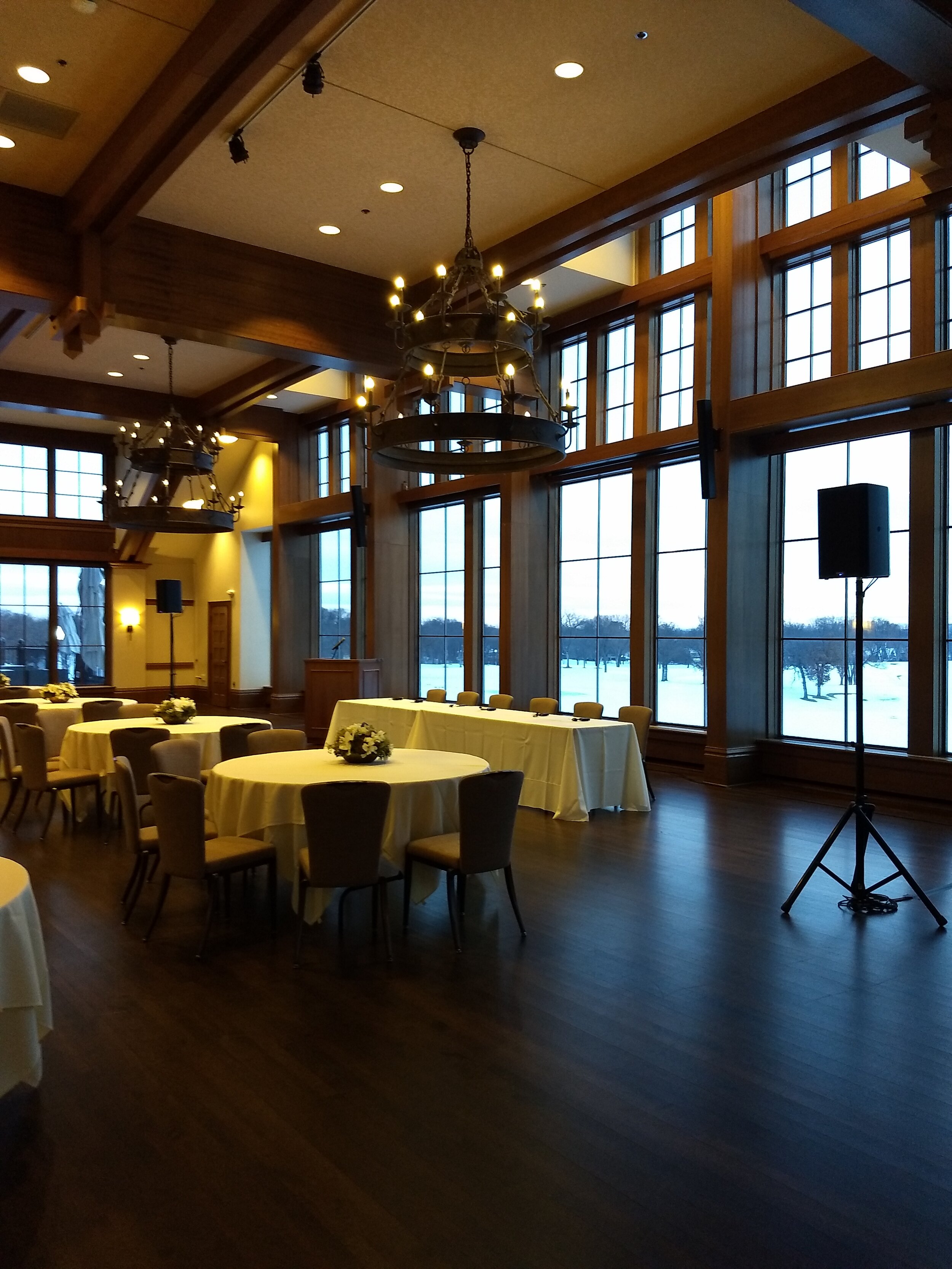 Audio Rental at Interlachen Country Club in Minneapolis