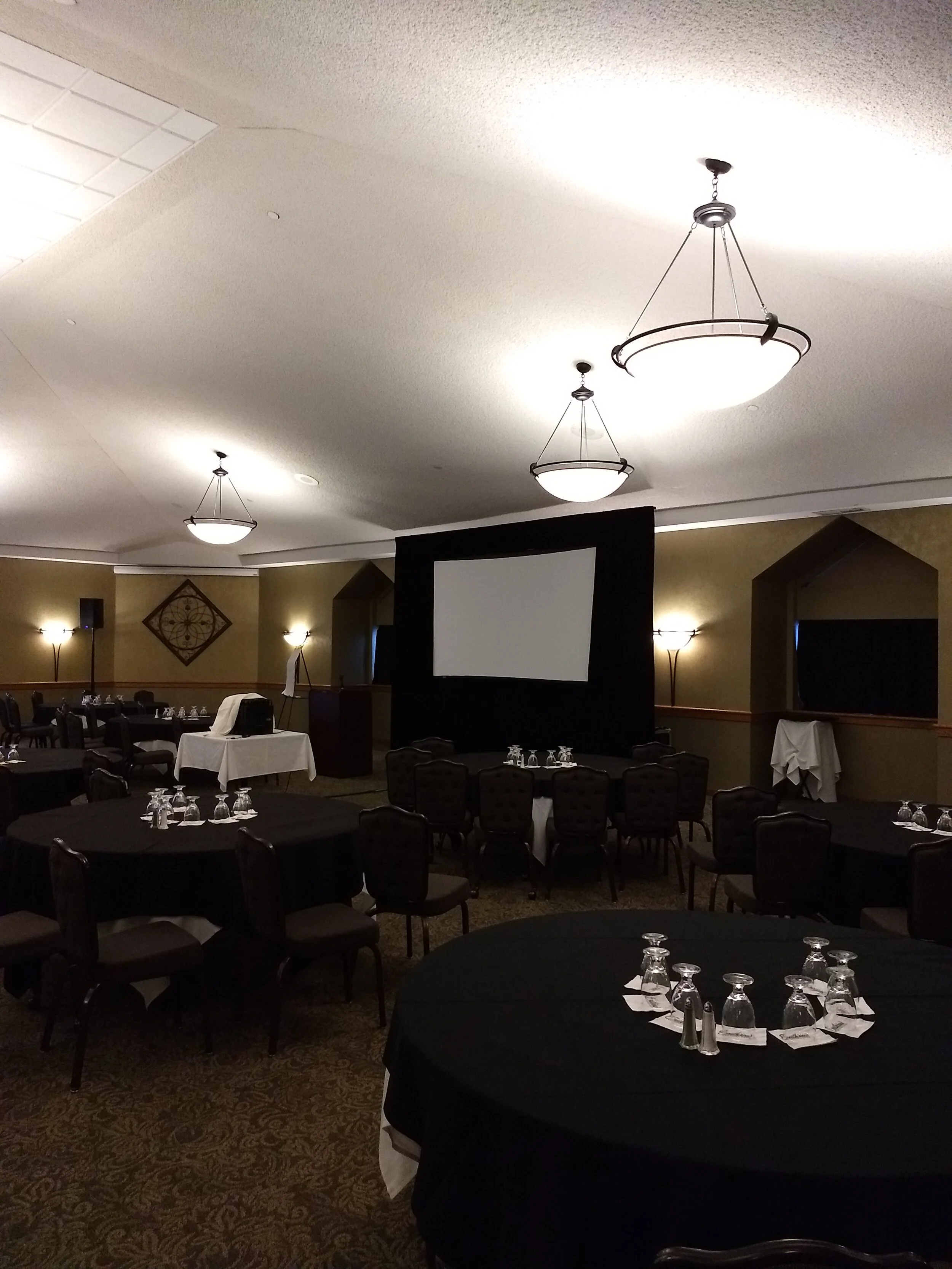 Audio and Screen Rental at Southview Country Club in St Paul