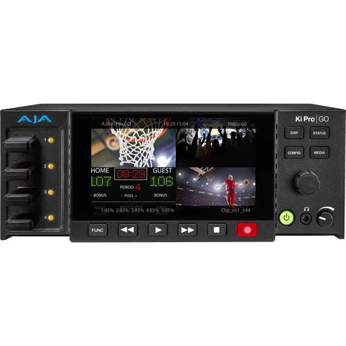 New Rental Equipment at AV For You:  AJA Ki Pro GO Portable Multichannel Video Recorder