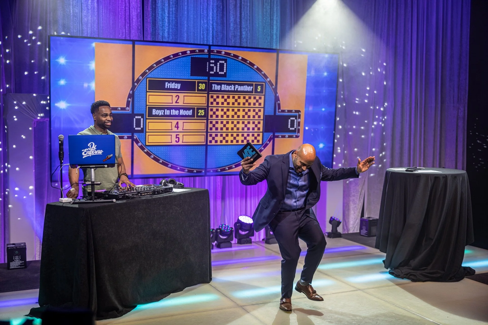 Mic Drop Entertainment Game Show Virtual Event