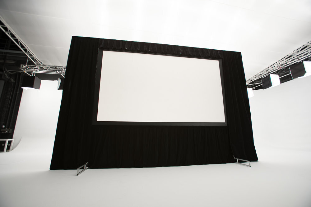 $450 Screen Works 18.5" x 10.5" with Drape