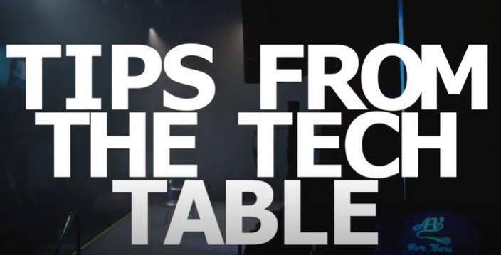 Tips From The Tech Table for Virtual and Hybrid Events