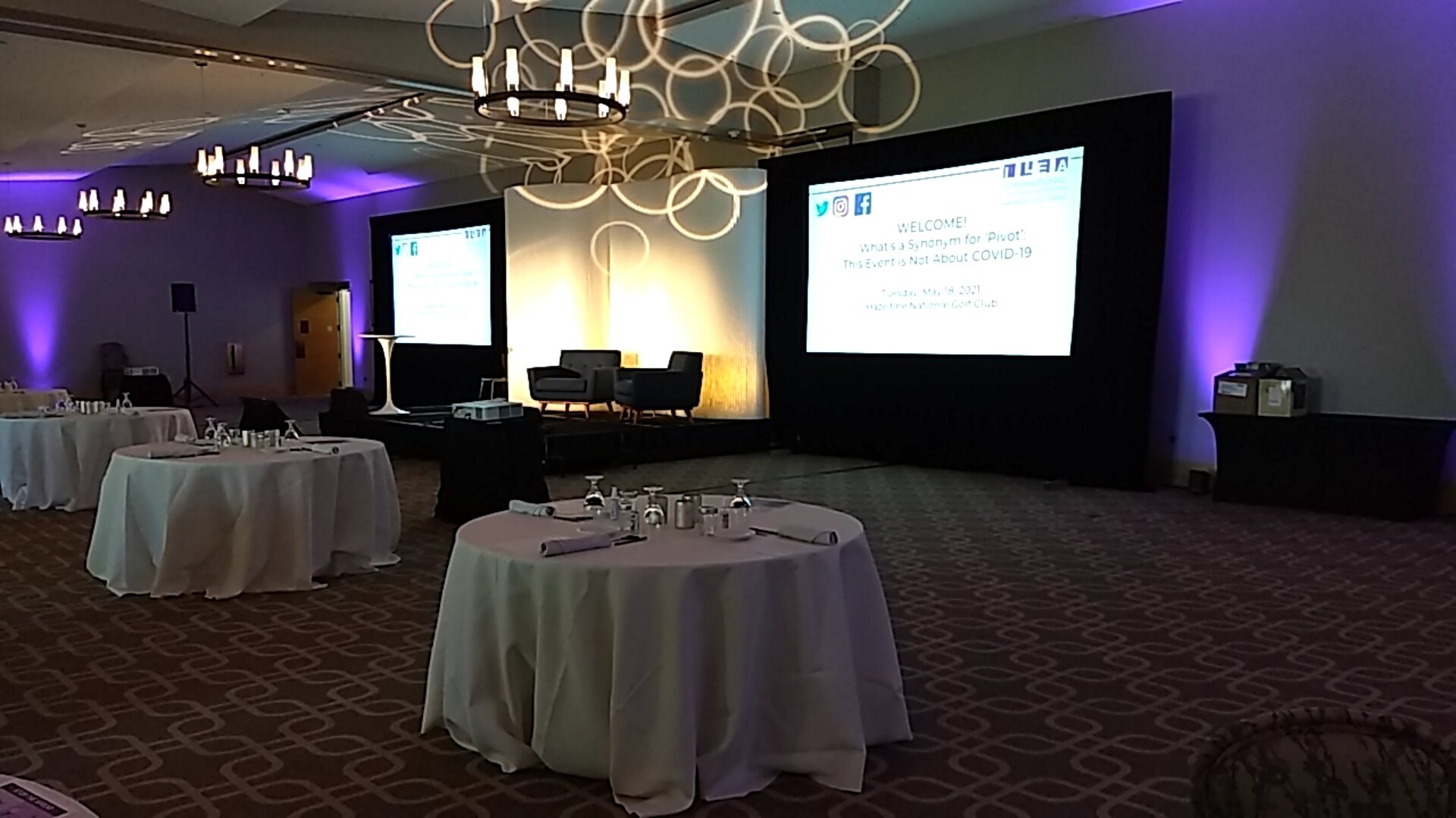 Audio Visual Rental and Service for Live In-Person ILEA Event