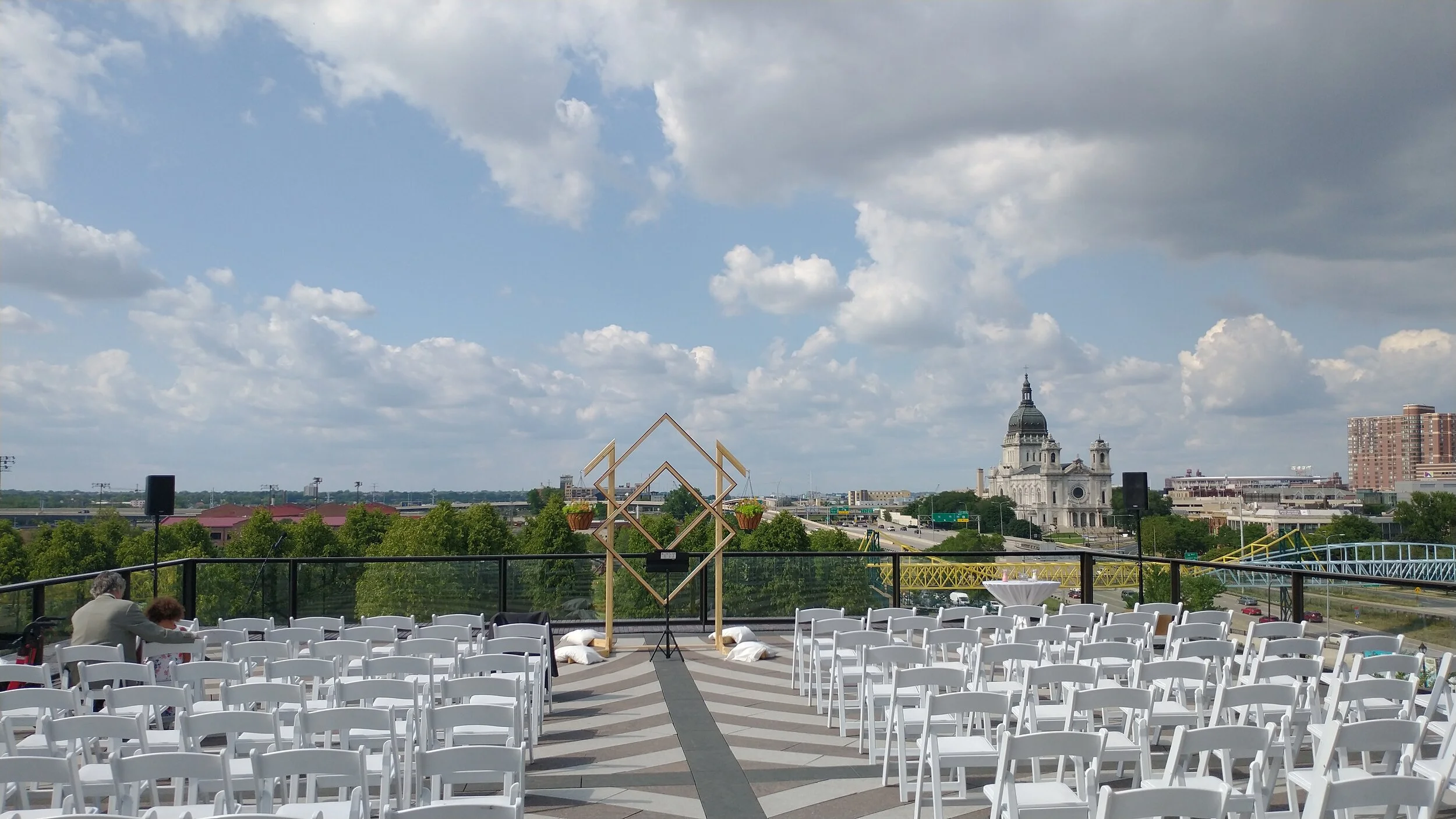 Audio Equipment Rental for Wedding Ceremony at the Walker Art Center