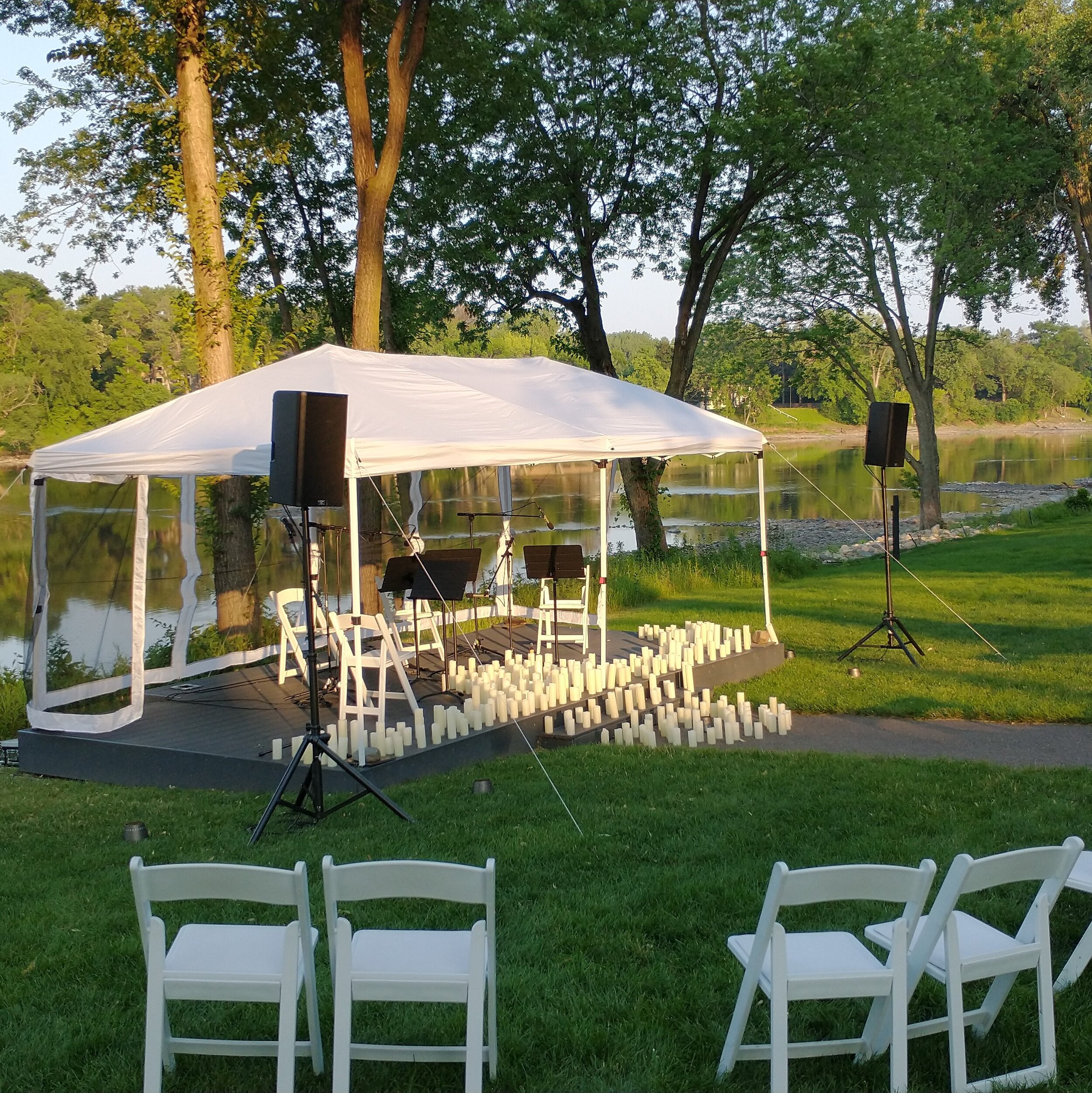 Audio Visual Rental for Candlelight Concert in Minneapolis