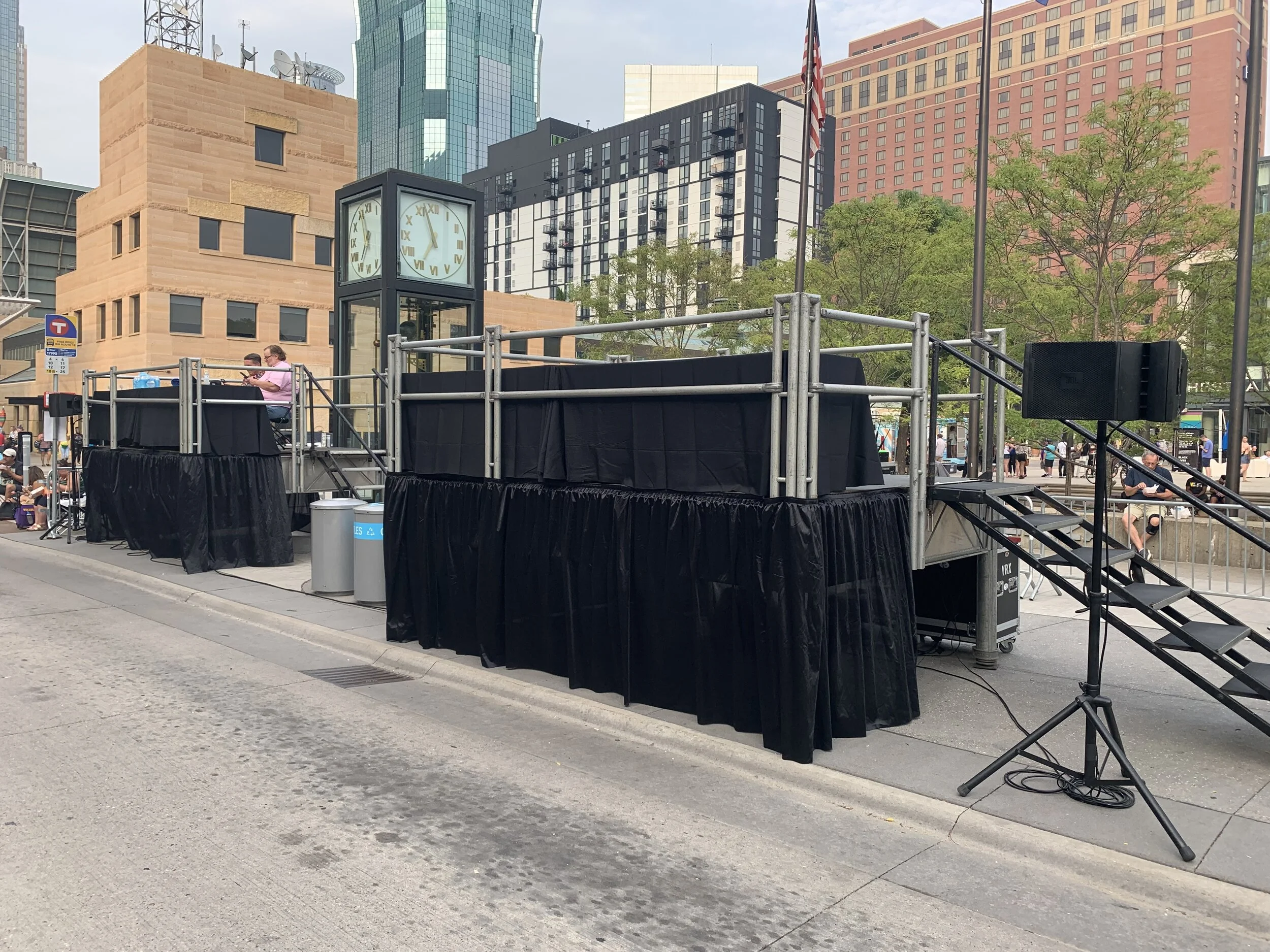 Audio Rental for Aquatennial Torchlight Parade