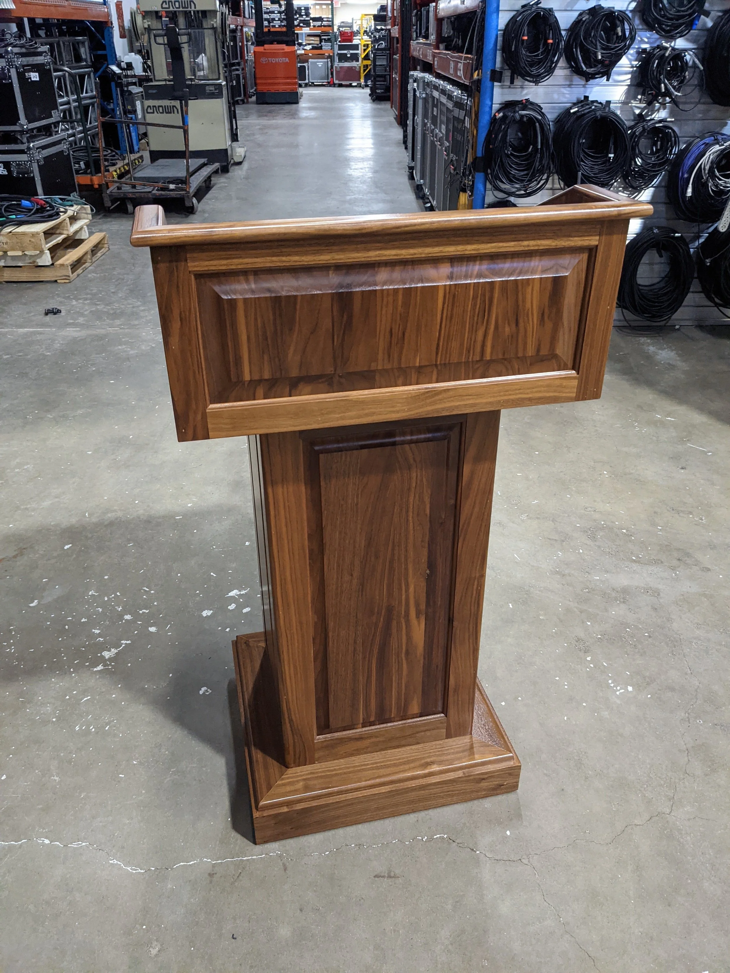 $200 Counselor Cherry Wood Podium