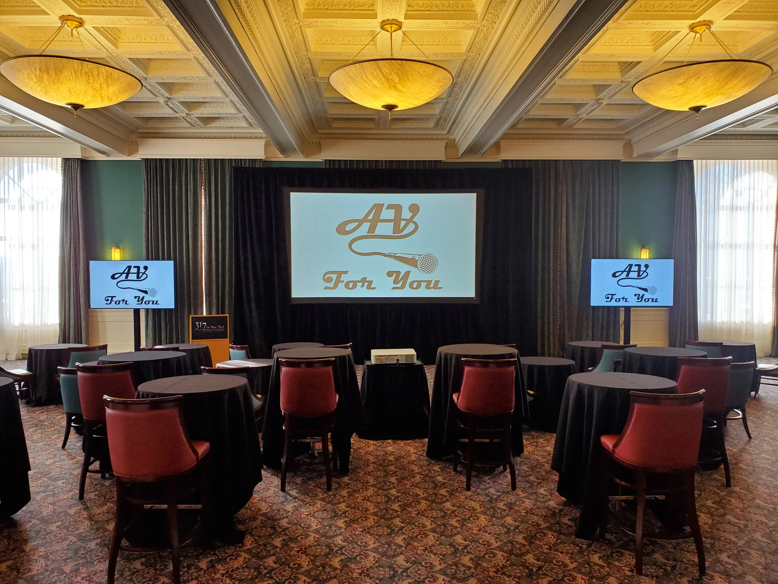 Audio Visual Rental for St Paul Event