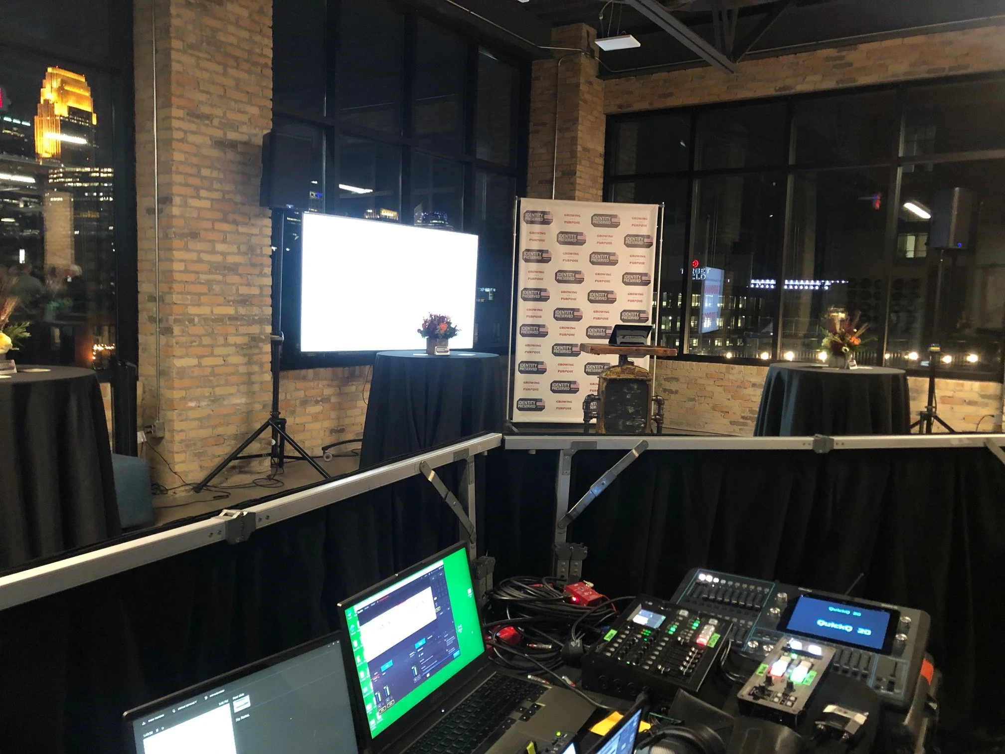 Onsite AV Support for Live Streaming Event in Minneapolis
