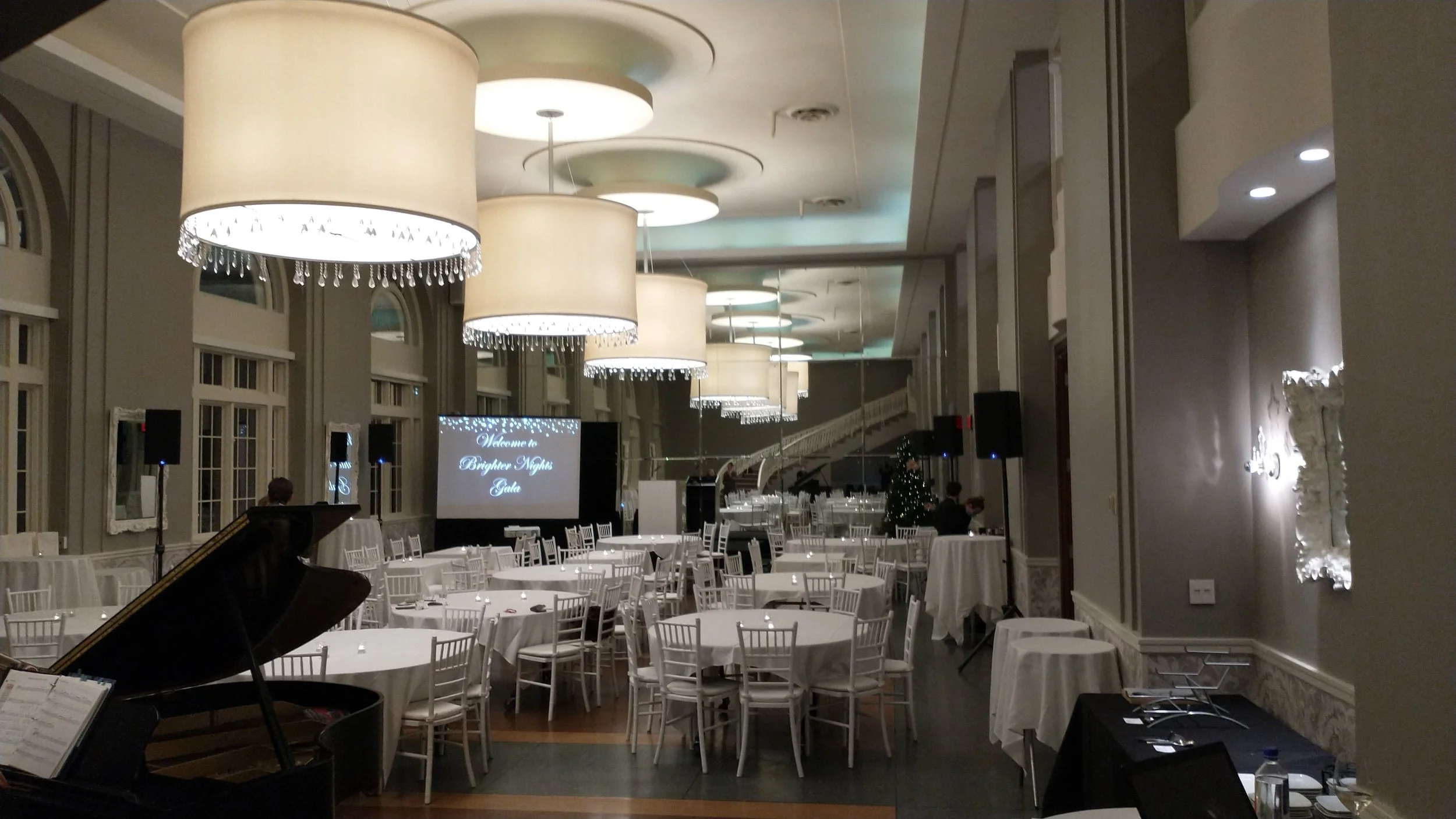 Audio Visual Support for Gala at Calhoun Beach Club in Minneapolis