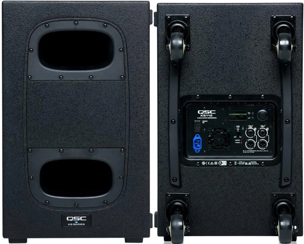 New Rental Equipment at AV For You:  QSC KS112 2000W Subwoofer
