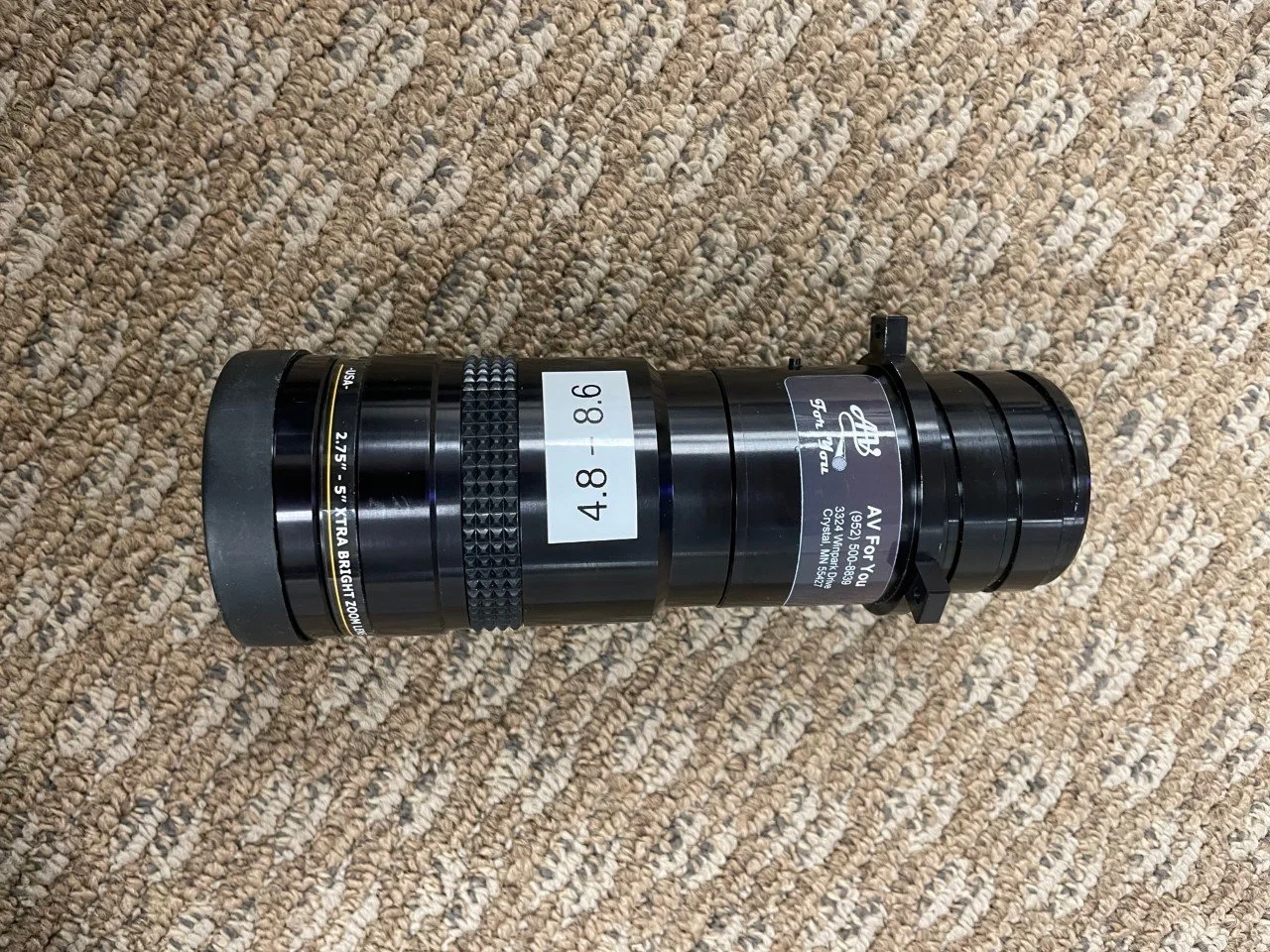 $150 Eiki EK Series 4.85-8.66 Lens