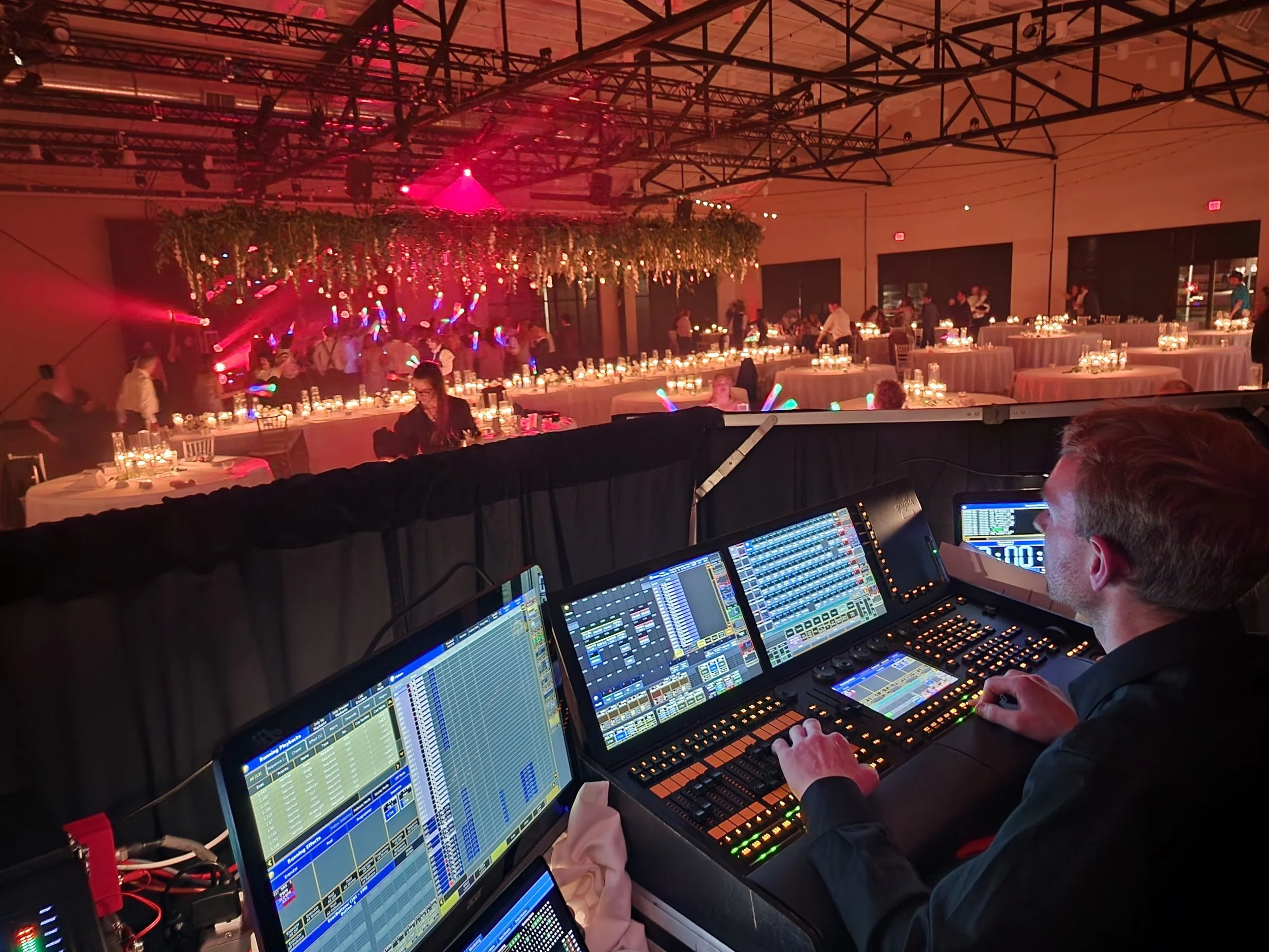 Wedding Lighting at Quincy Hall in Minneapolis