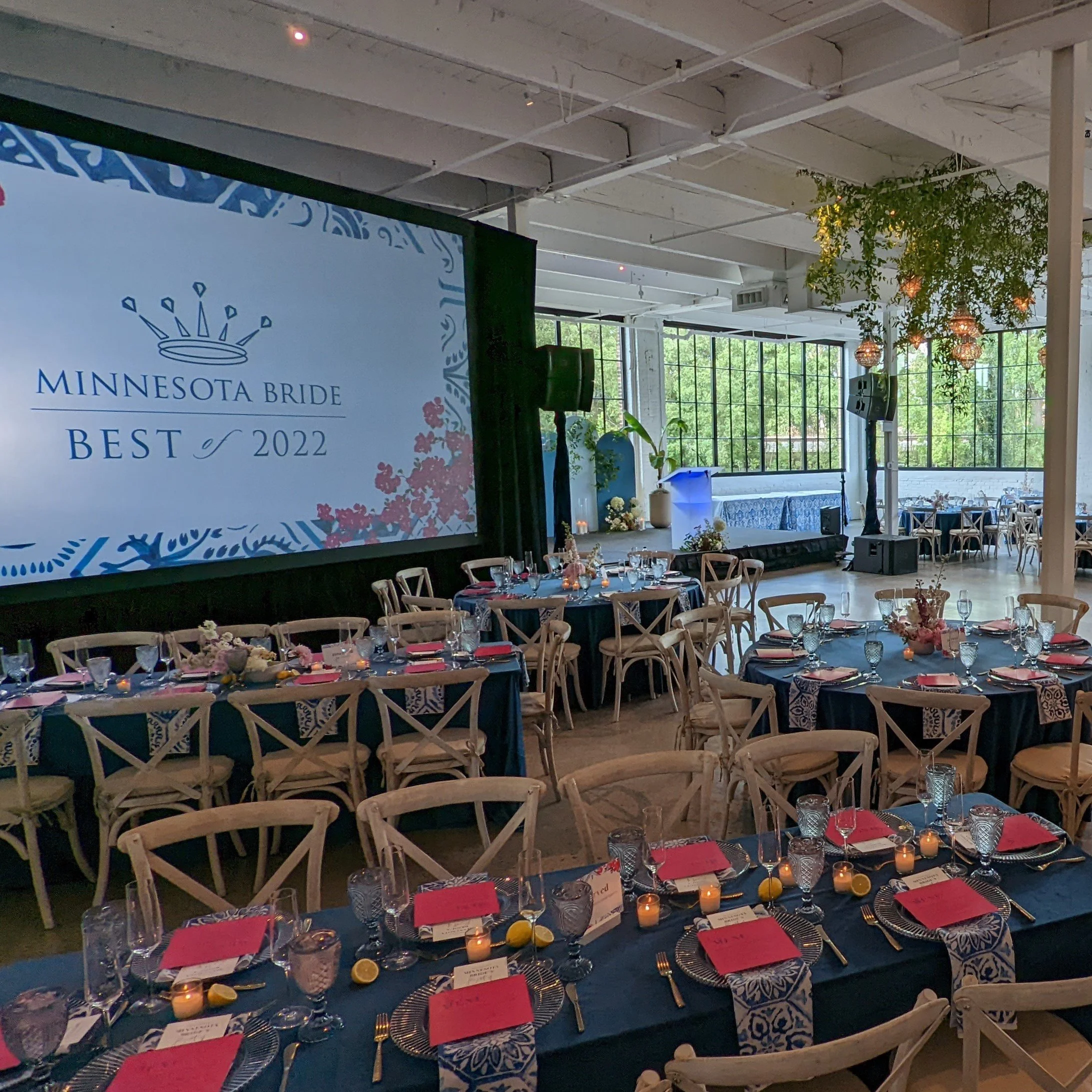 AV Rental Equipment &amp; Tech Services for MN Best of Bride 2022 at The Whim in Minneapolis