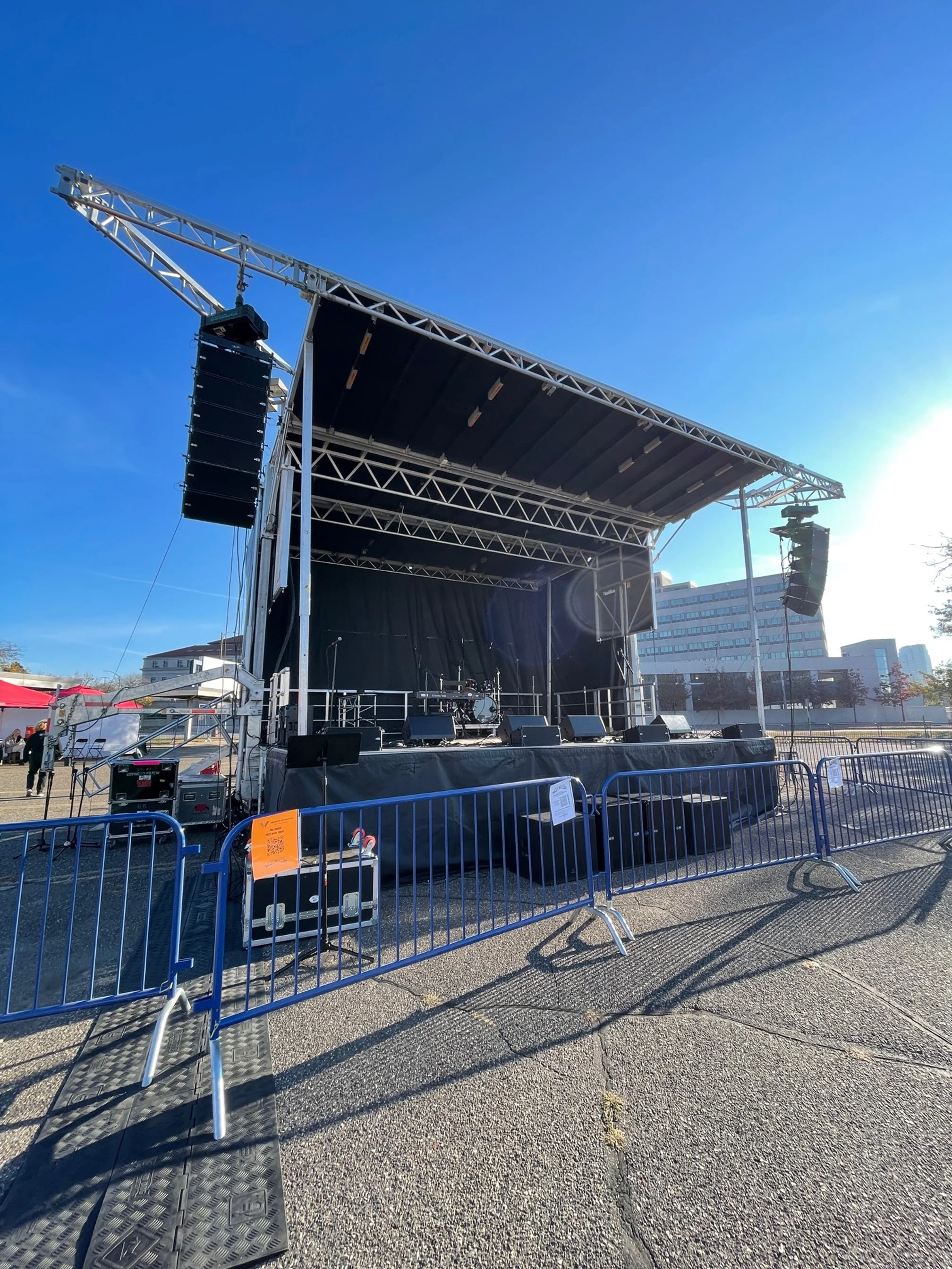 Audio Rental Equipment and Tech Support for a “Get Out To Vote” Concert In St. Paul
