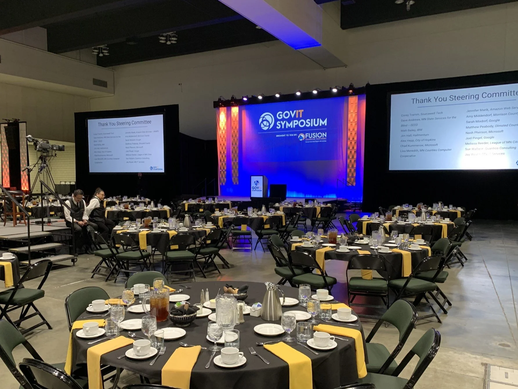Audio Visual Rental Equipment &amp; Services for IT Symposium at RiverCentre