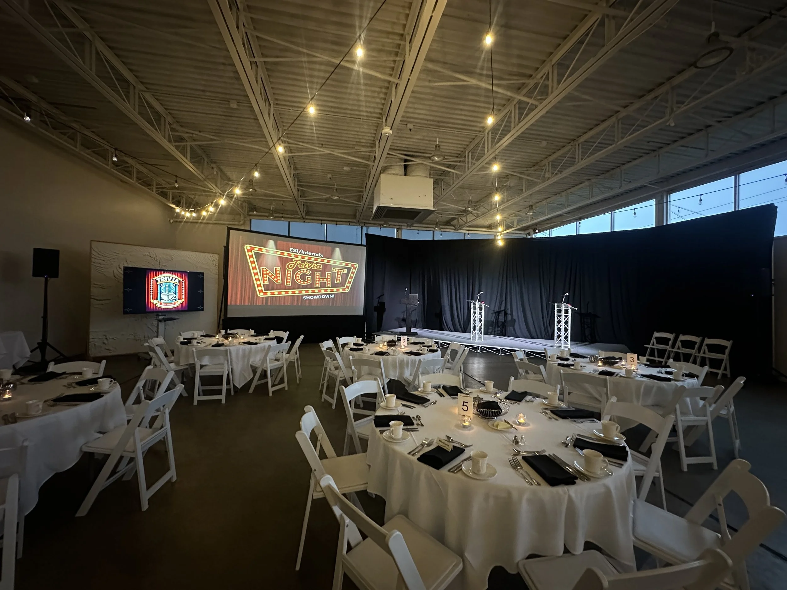 AV For You Lights Up Holiday Party at the Glass House