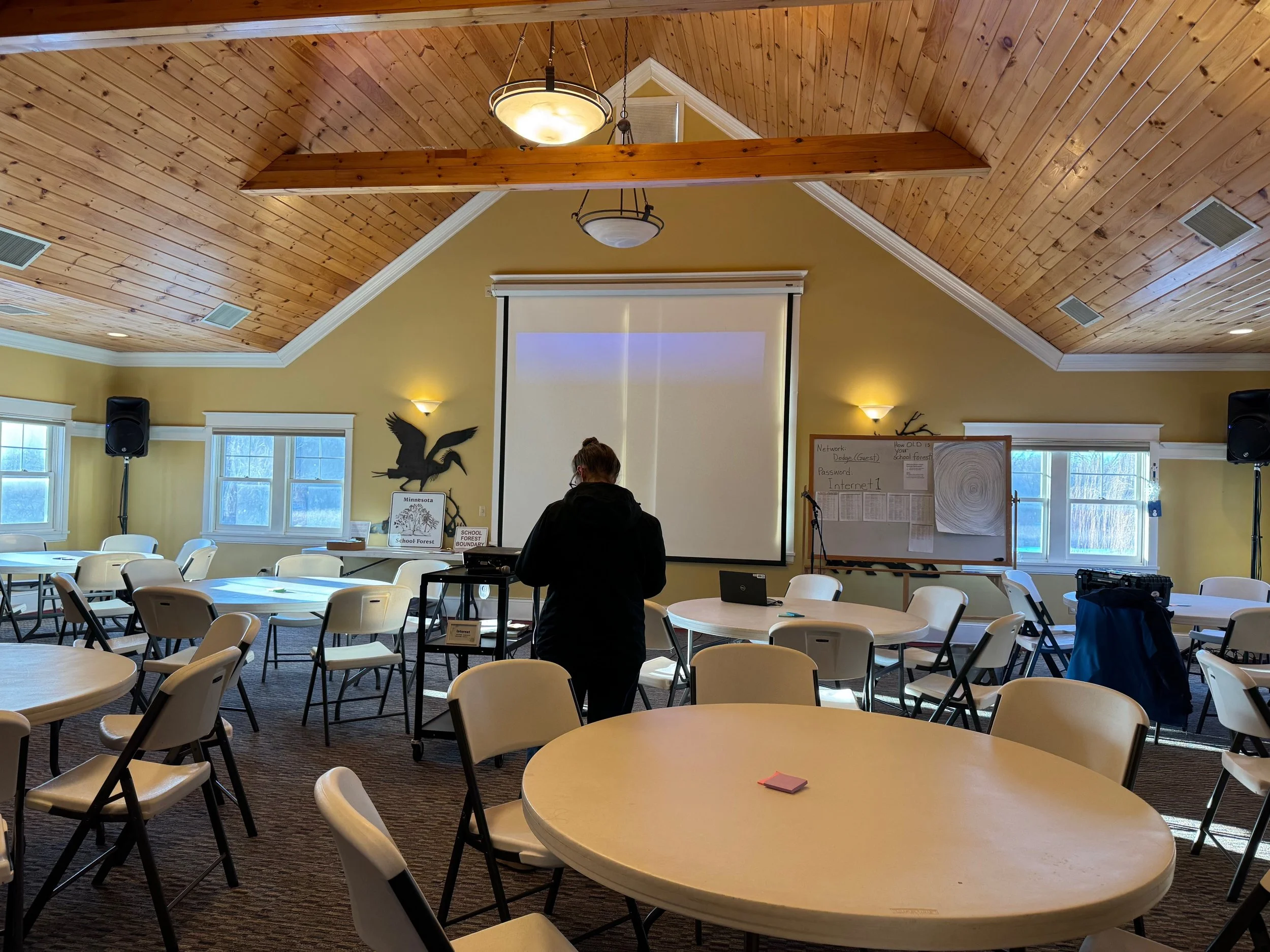 PA System Setup at the Dodge Nature Center
