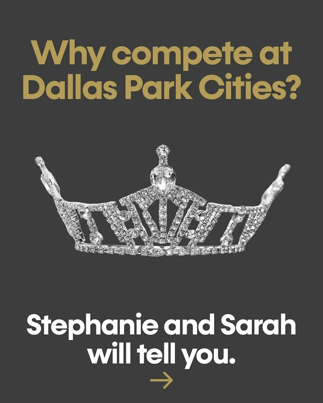 Our Miss titleholders had an incredible year and you could be next! Registration opens August 11th for the Miss Dallas Park Cities competition on September 28th.