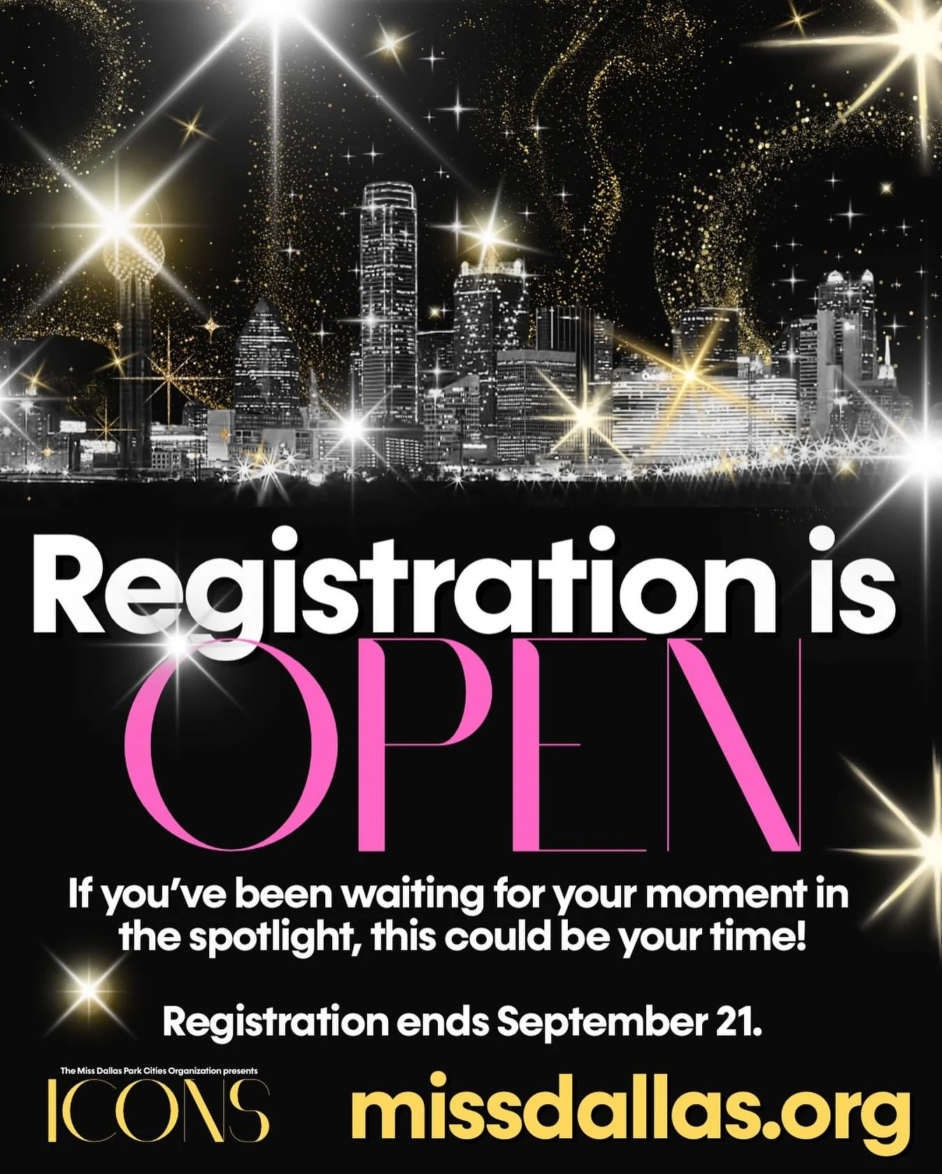 This feels like the PERFECT weekend to submit an application for our Miss and Teen Dallas Park Cities competition. Tag someone in the comments that you&rsquo;d like to see on stage on September 28th!