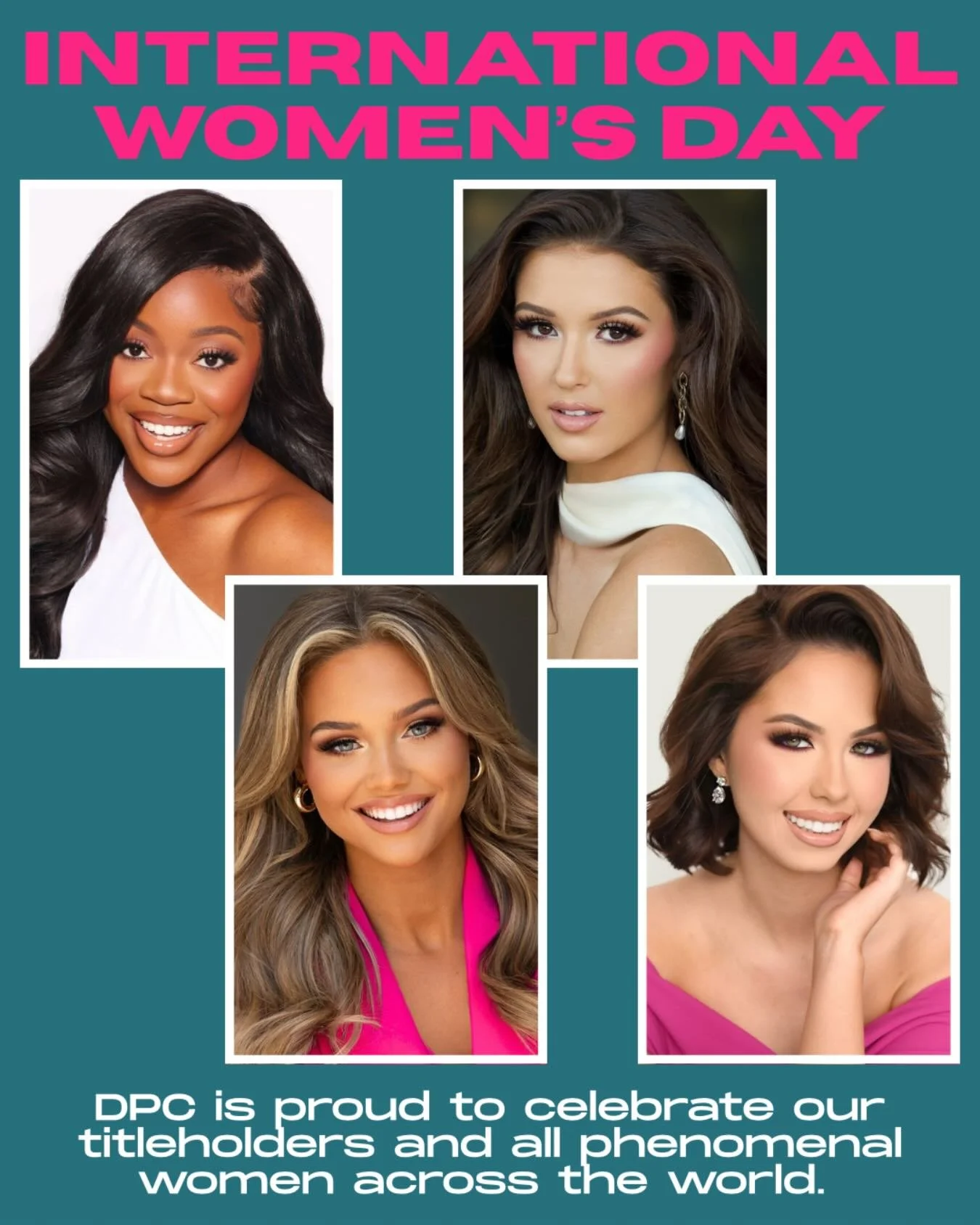 Happy International Women&rsquo;s Day!!! #MissTexas #DPC #MissTexas2026