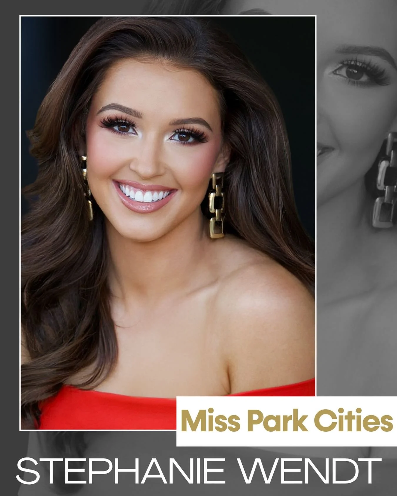 Wherever she Wendt, the spotlight followed. Hi, Miss Park Cities! #MissTexas #MissAmerica