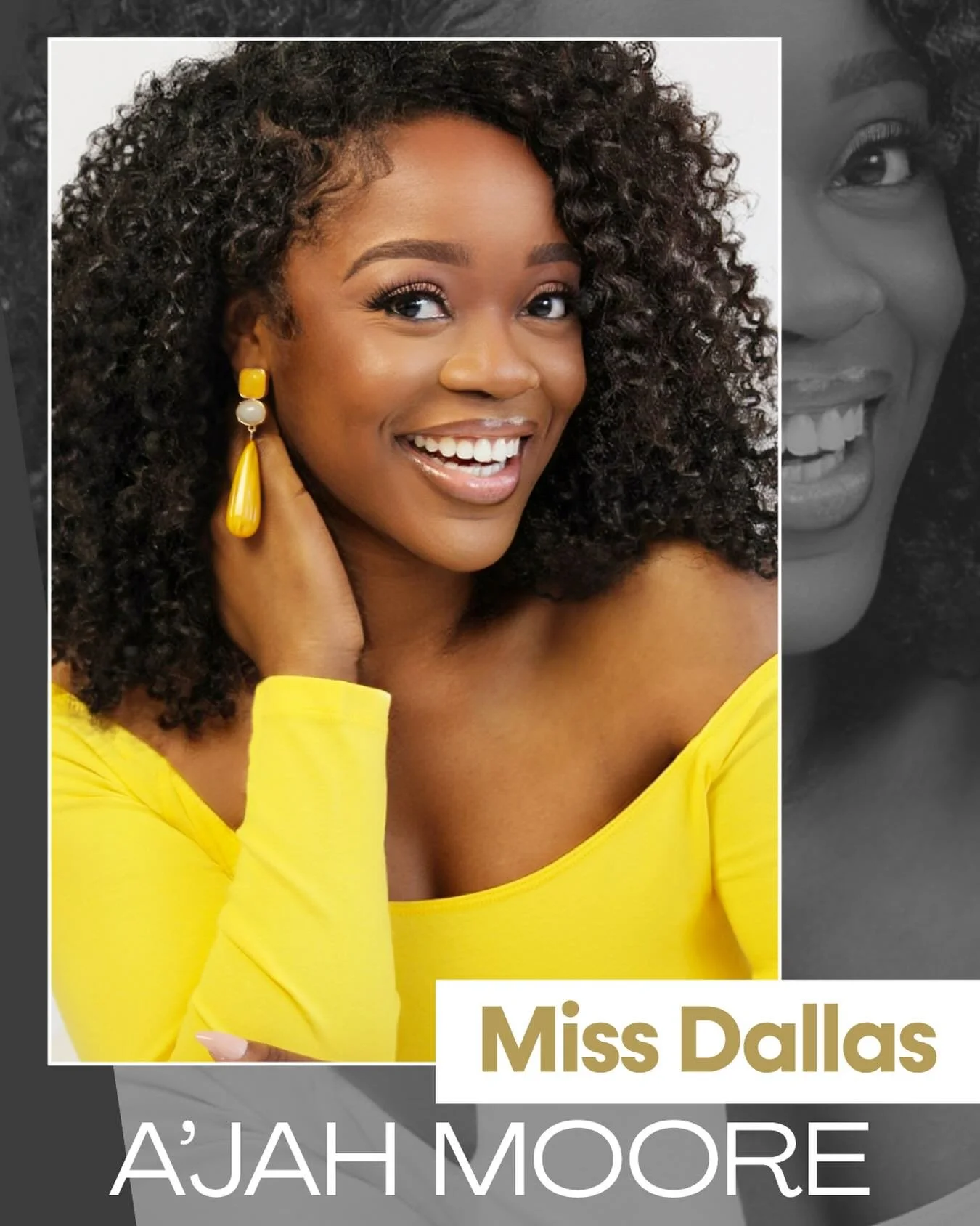 She&rsquo;s ready to give you Moore. Oh hello, Miss Dallas! #MissTexas #MissAmerica