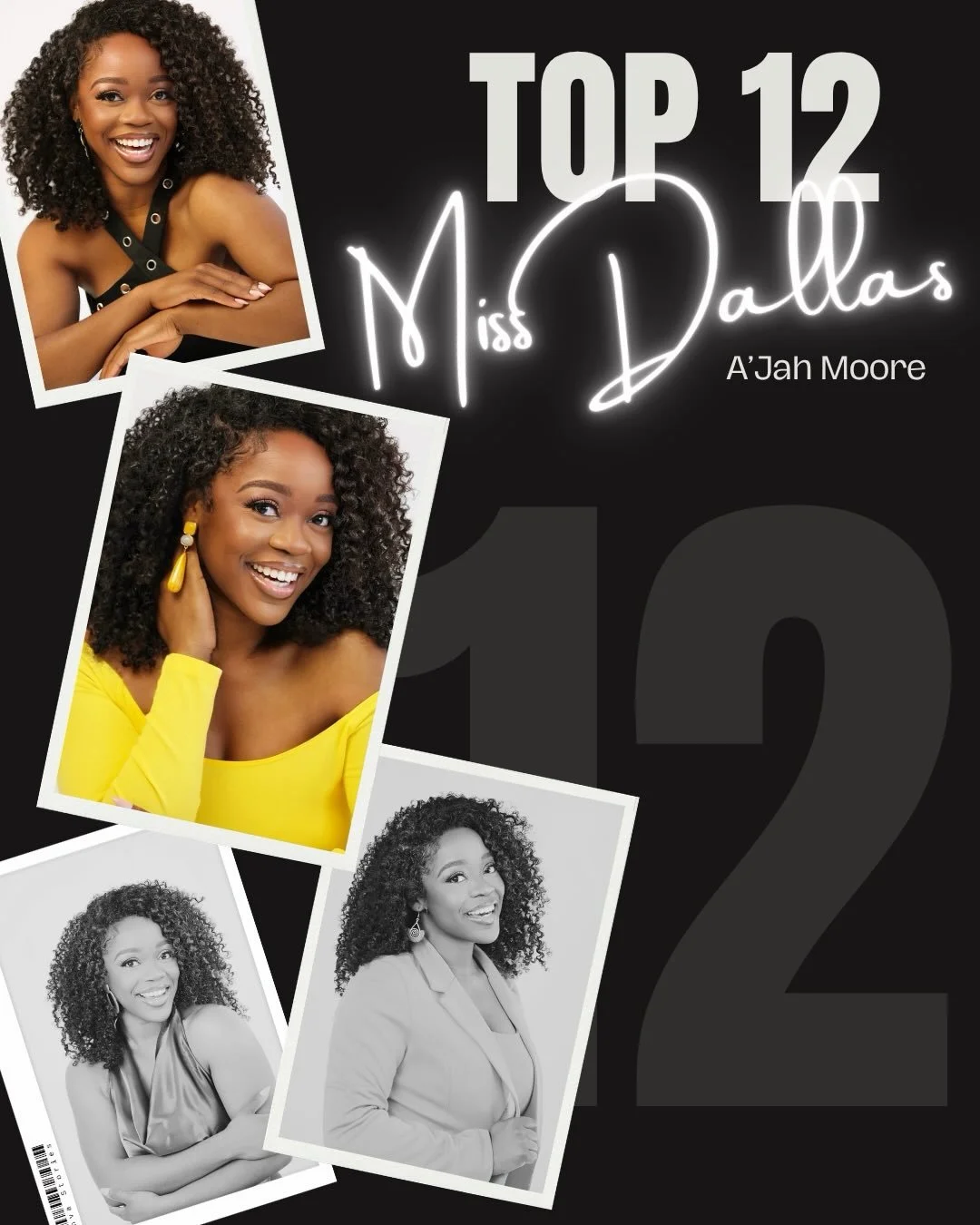 The song goes on &mdash; @missdallas.tx is in the Top 12! #MissTexas