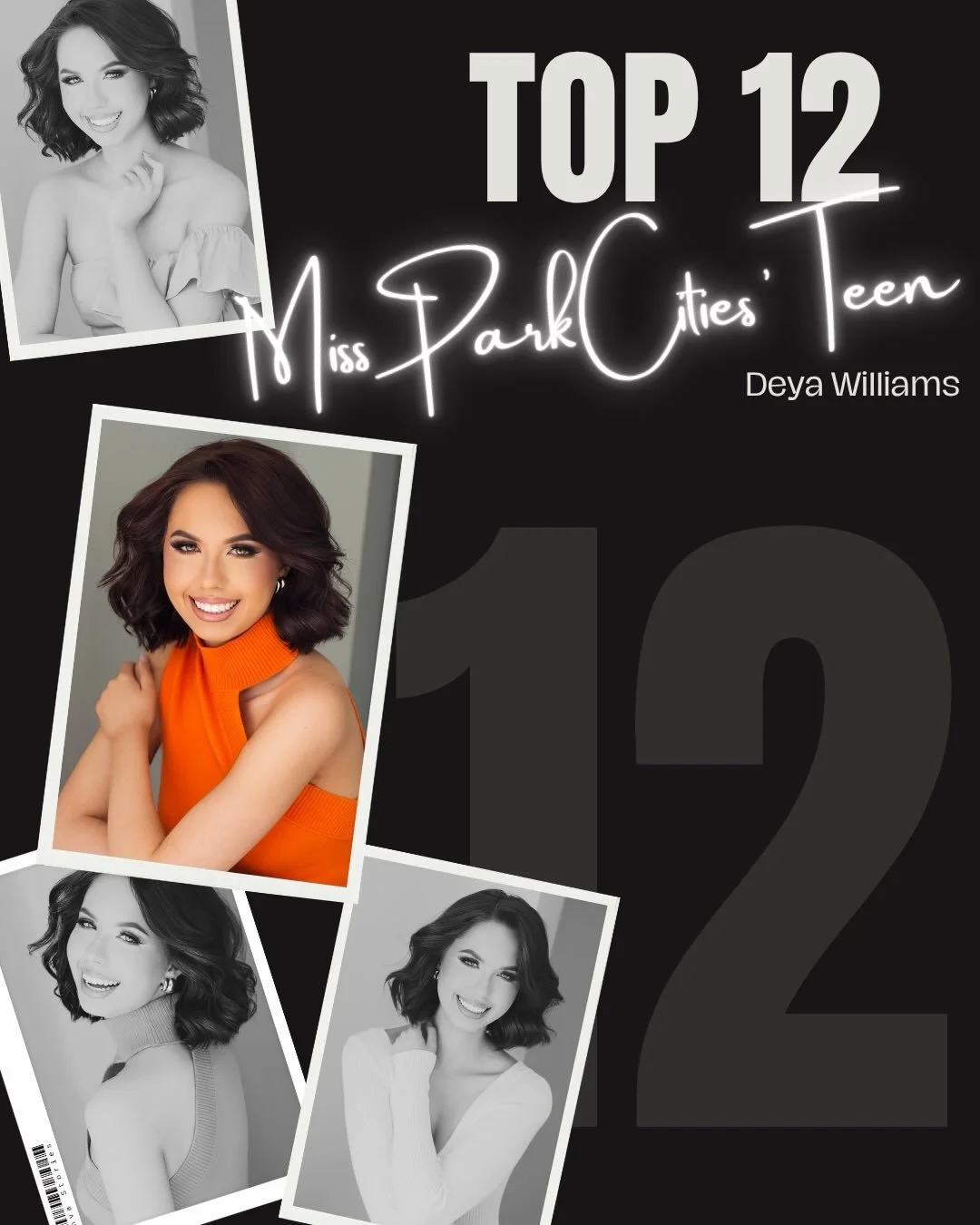 Let&rsquo;s hear it for @missparkcitiesteentx for making Top 10 and taking on the emoji question. 💯
