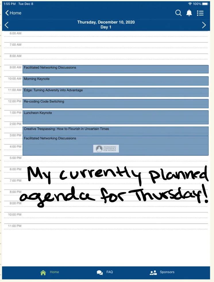 On Quarantine &amp; Conference for Women