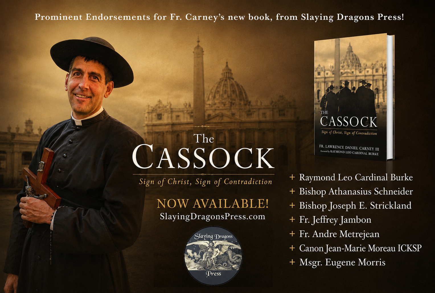 Father Carney Book Cardinal Burke Bishop Schneider Holy Face