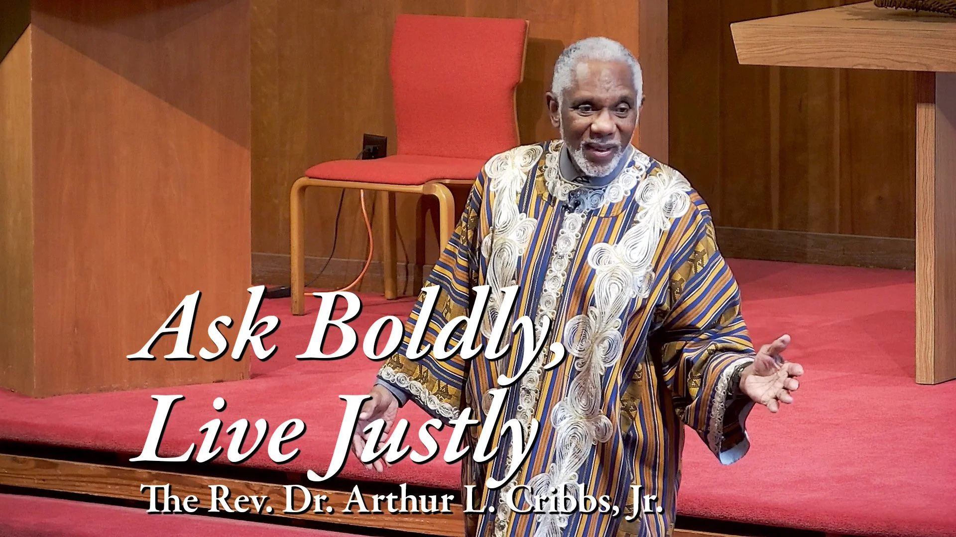 Ask Boldly, Live Justly