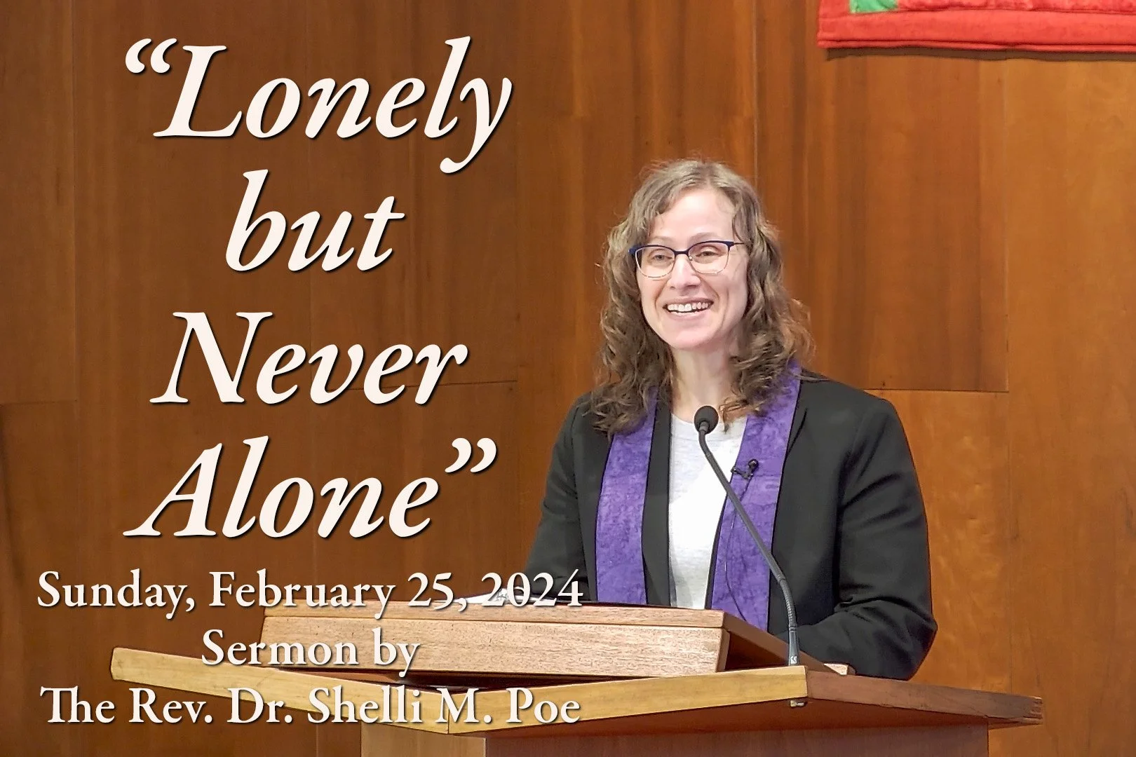 Lonely but Never Alone