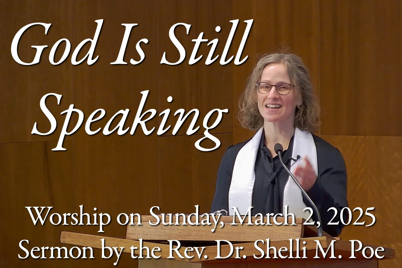 God Is Still Speaking