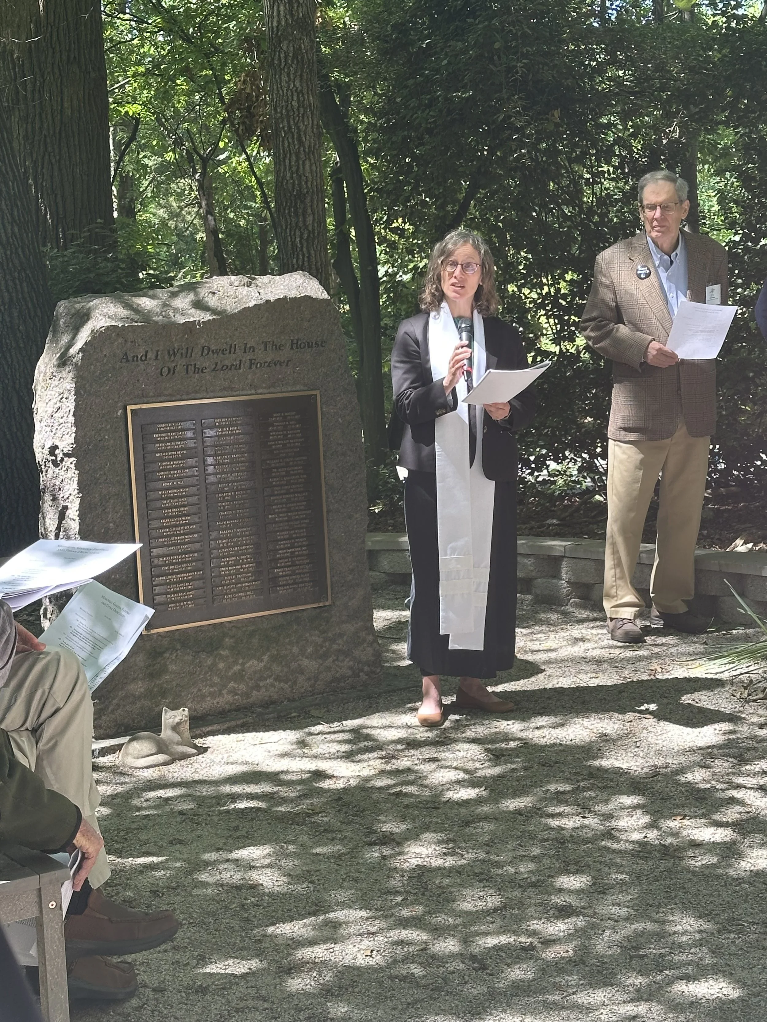 Memorial Garden Dedication