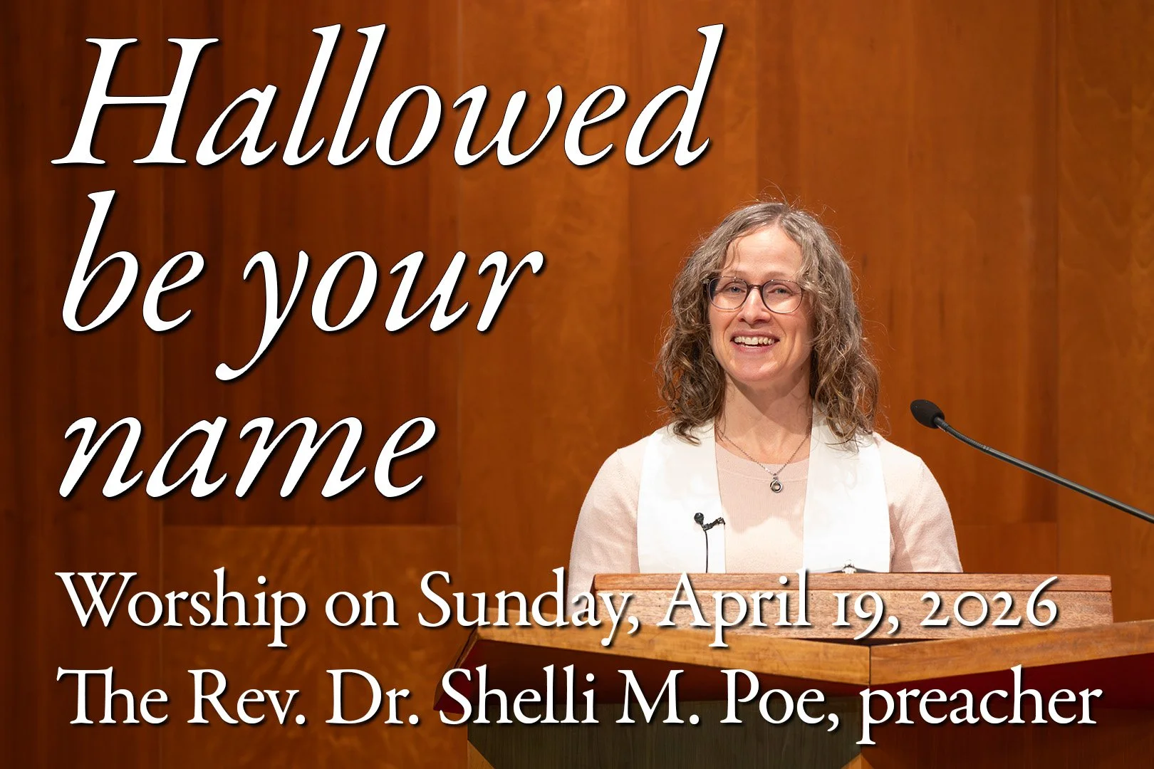 …Hallowed be your name…