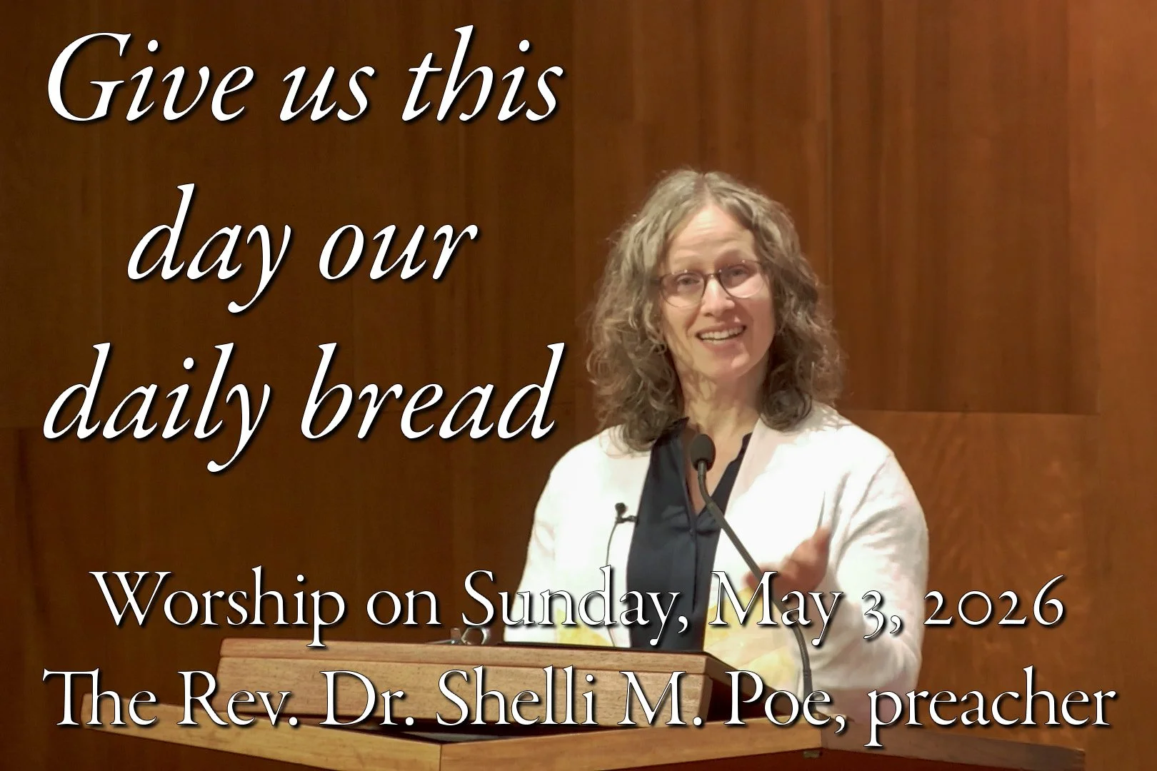 “…Give us this day our daily bread…”