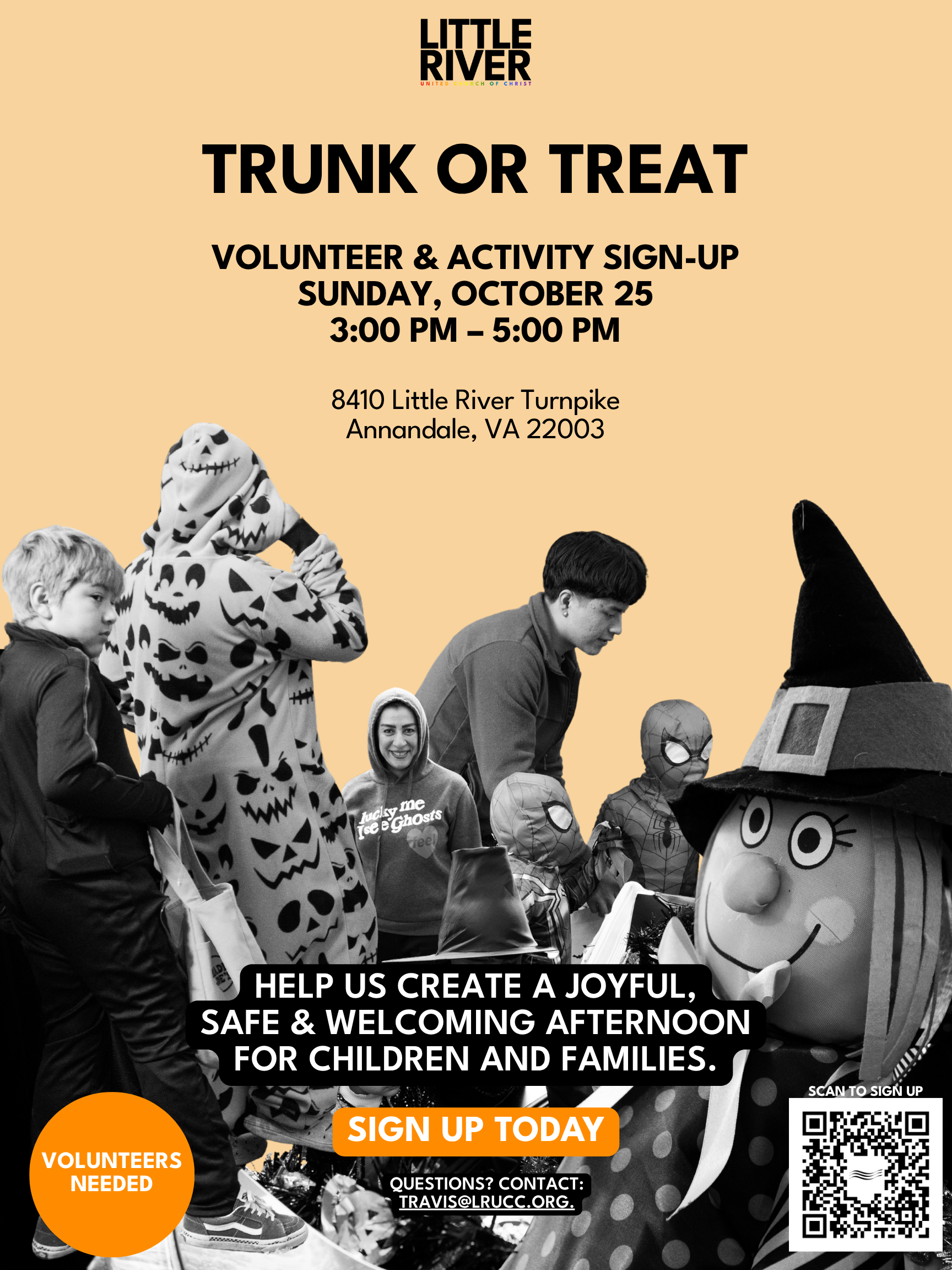 Volunteers Needed for Trunk or Treat!